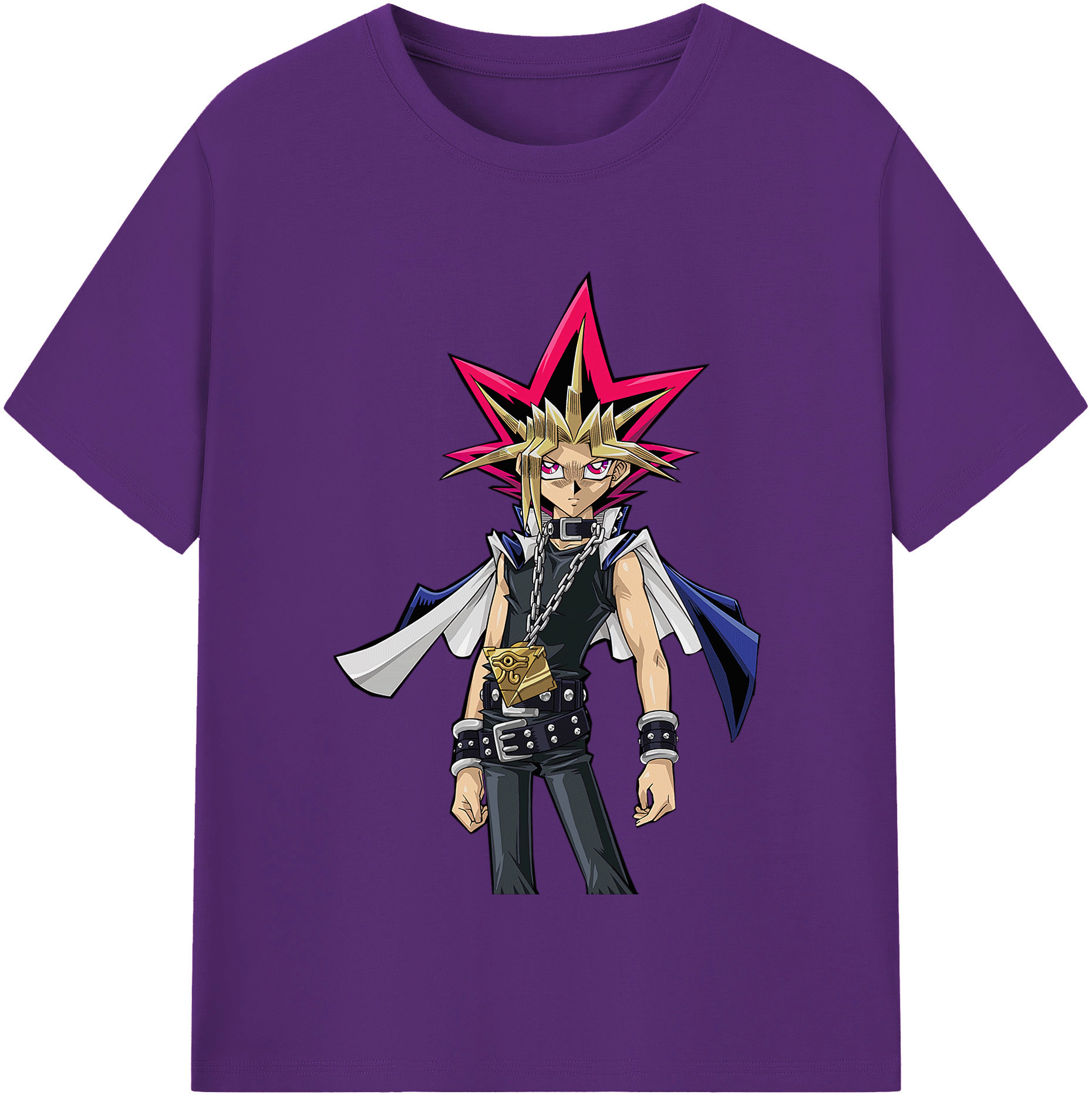 （画像用） 遊☆戯☆王 Yu-Gi-Oh! 綿100％半袖Tシャツ（フロントプリント）