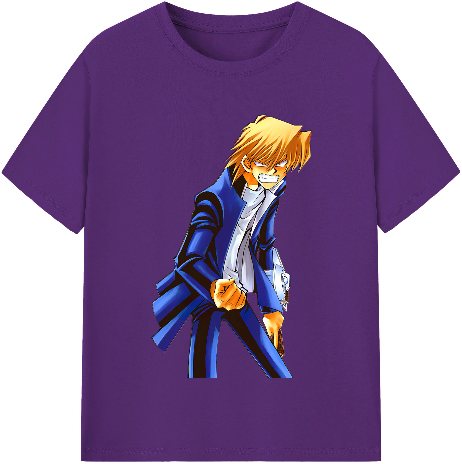 （画像用） 遊☆戯☆王 Yu-Gi-Oh! 綿100％半袖Tシャツ（フロントプリント）