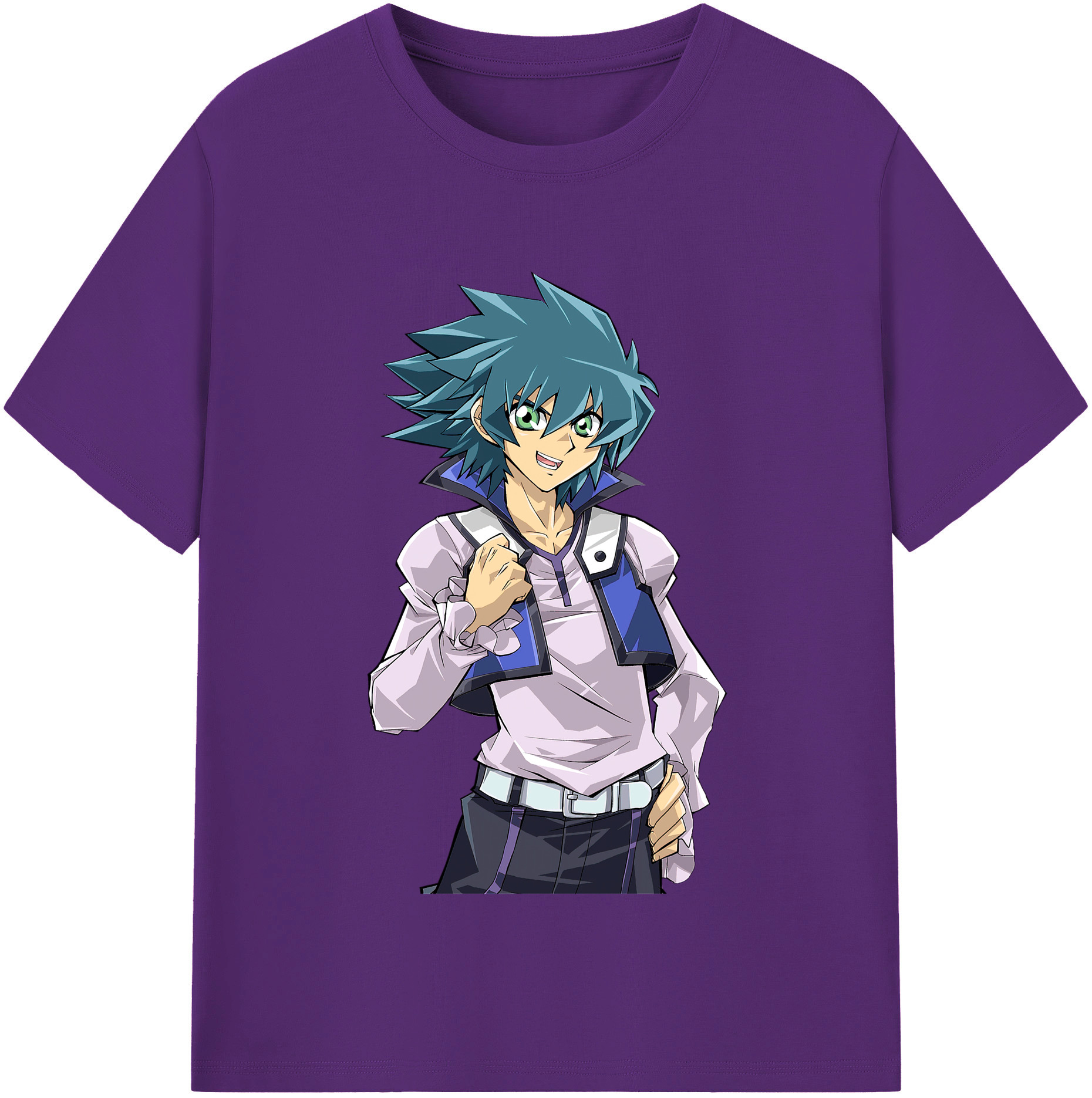 （画像用） 遊☆戯☆王 Yu-Gi-Oh! 綿100％半袖Tシャツ（フロントプリント）