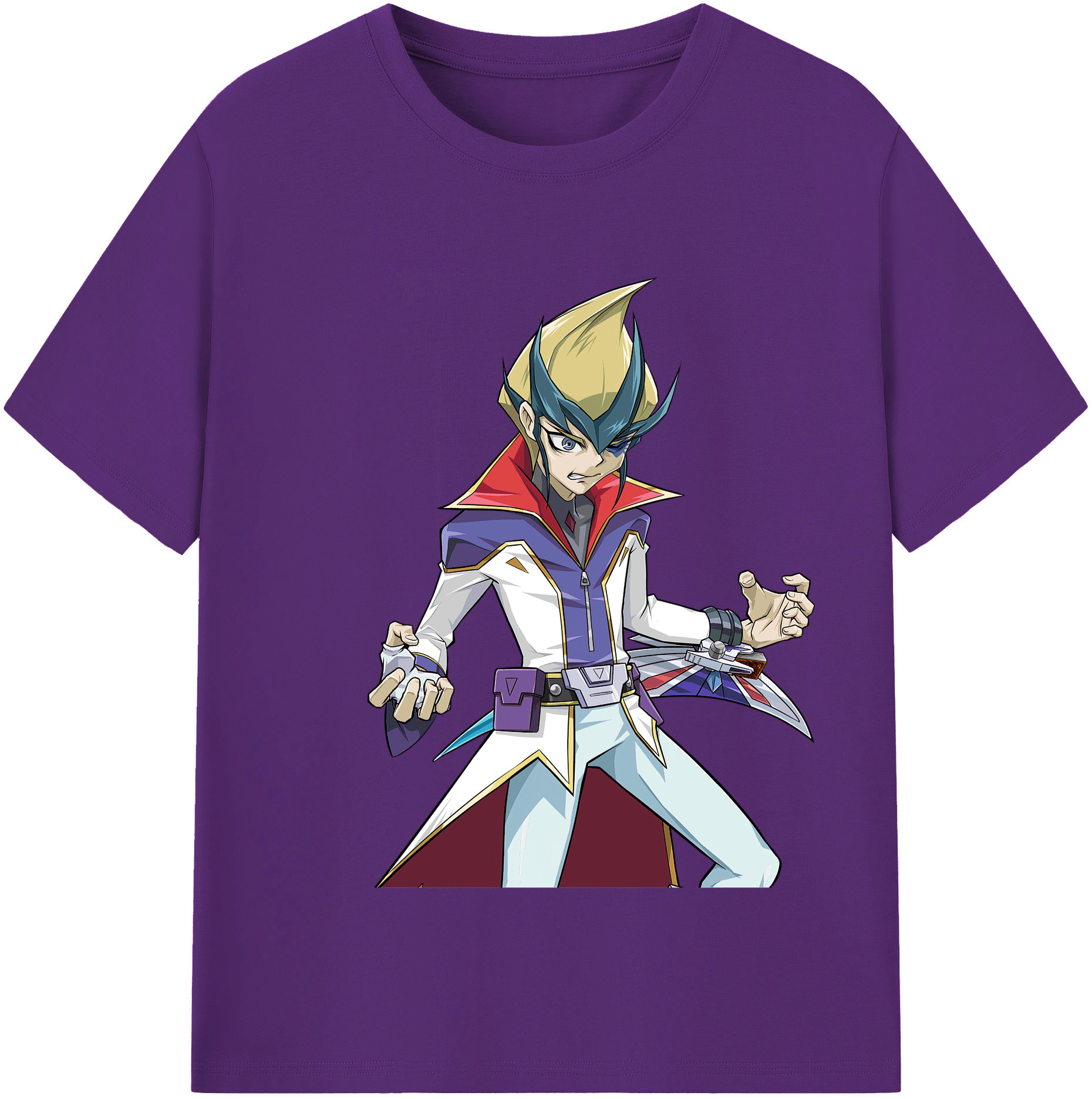 （画像用） 遊☆戯☆王 Yu-Gi-Oh! 綿100％半袖Tシャツ（フロントプリント）