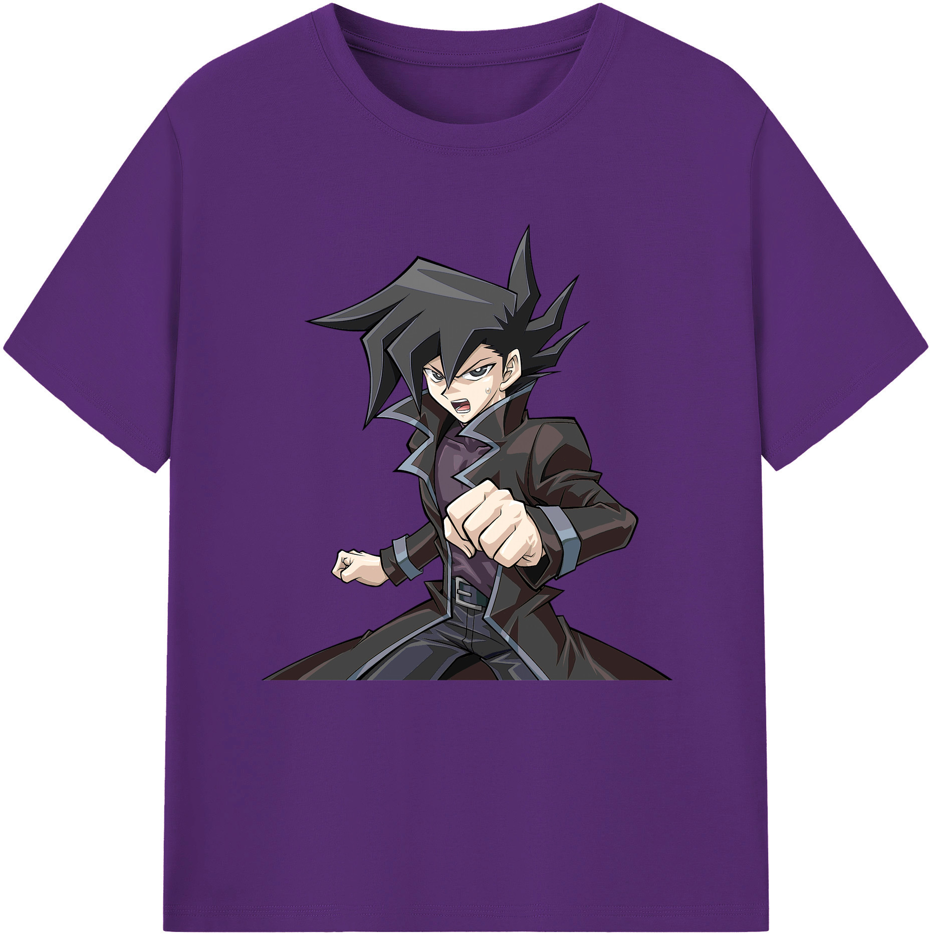 （画像用） 遊☆戯☆王 Yu-Gi-Oh! 綿100％半袖Tシャツ（フロントプリント）