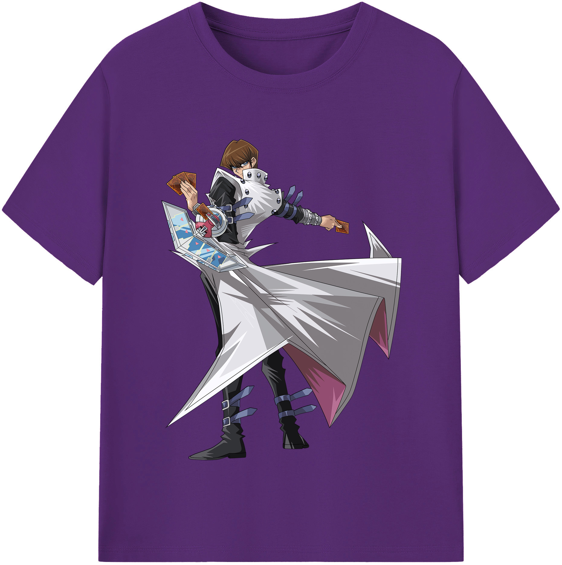 （画像用） 遊☆戯☆王 Yu-Gi-Oh! 綿100％半袖Tシャツ（フロントプリント）