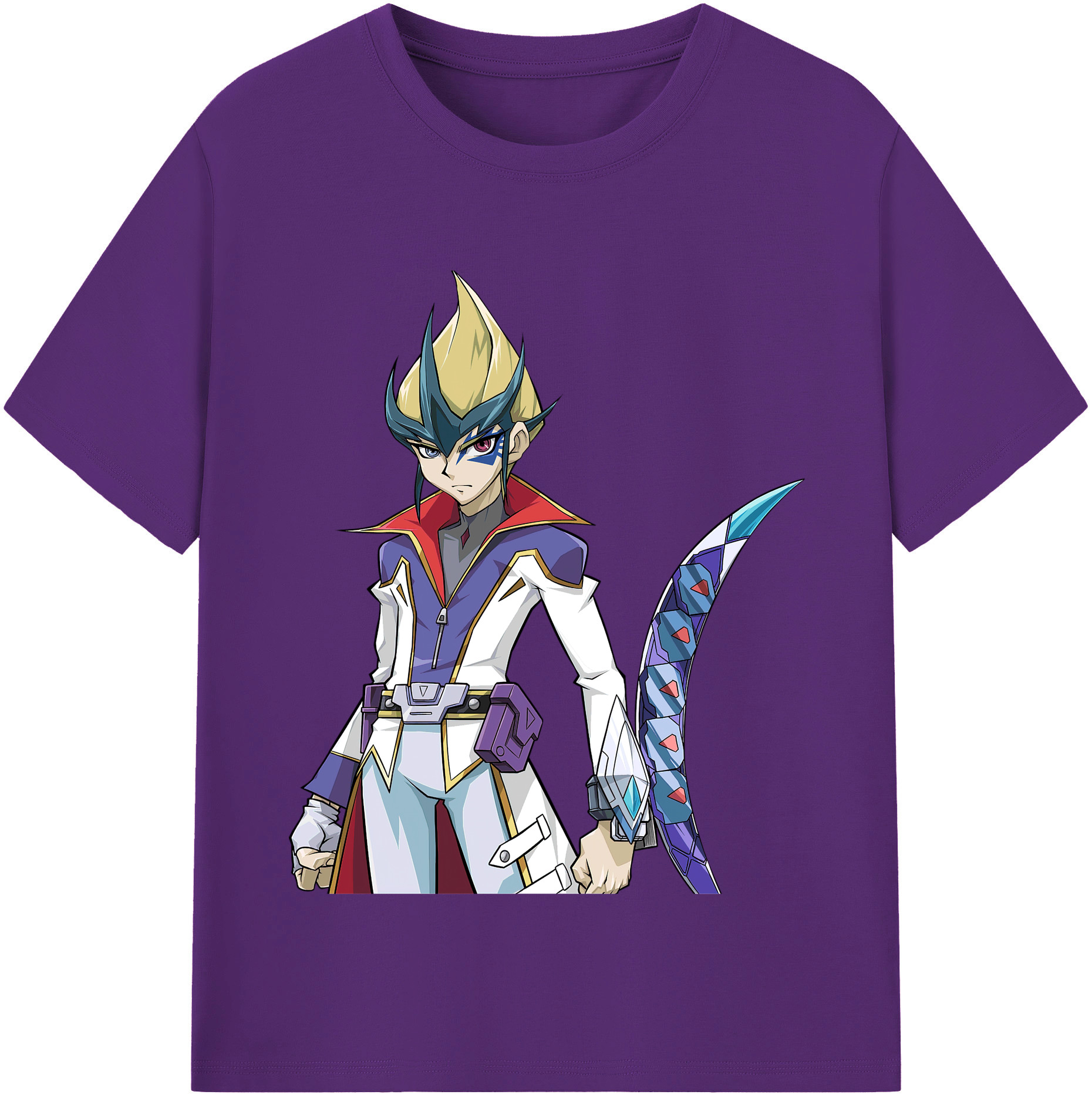 （画像用） 遊☆戯☆王 Yu-Gi-Oh! 綿100％半袖Tシャツ（フロントプリント）