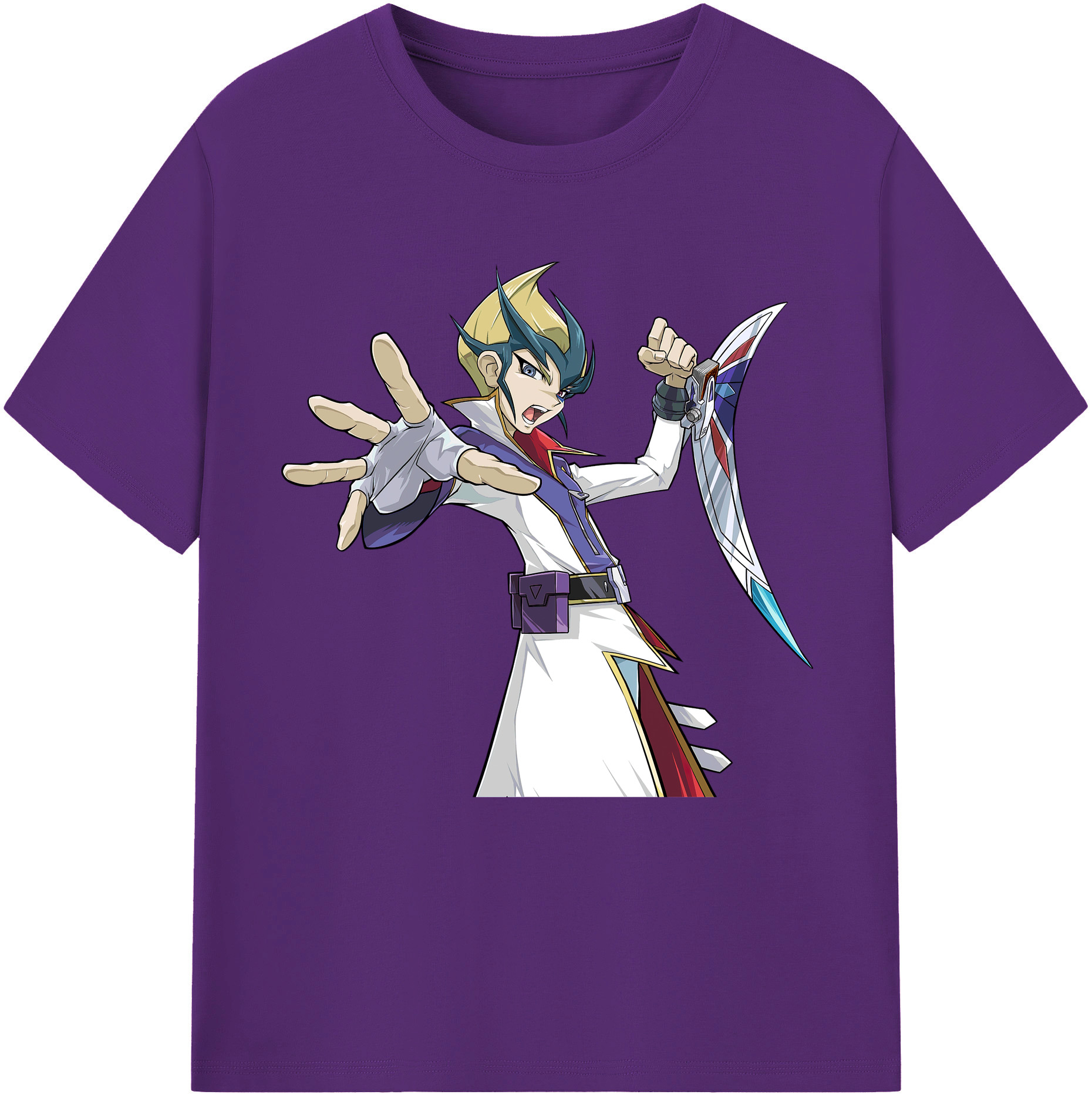 （画像用） 遊☆戯☆王 Yu-Gi-Oh! 綿100％半袖Tシャツ（フロントプリント）