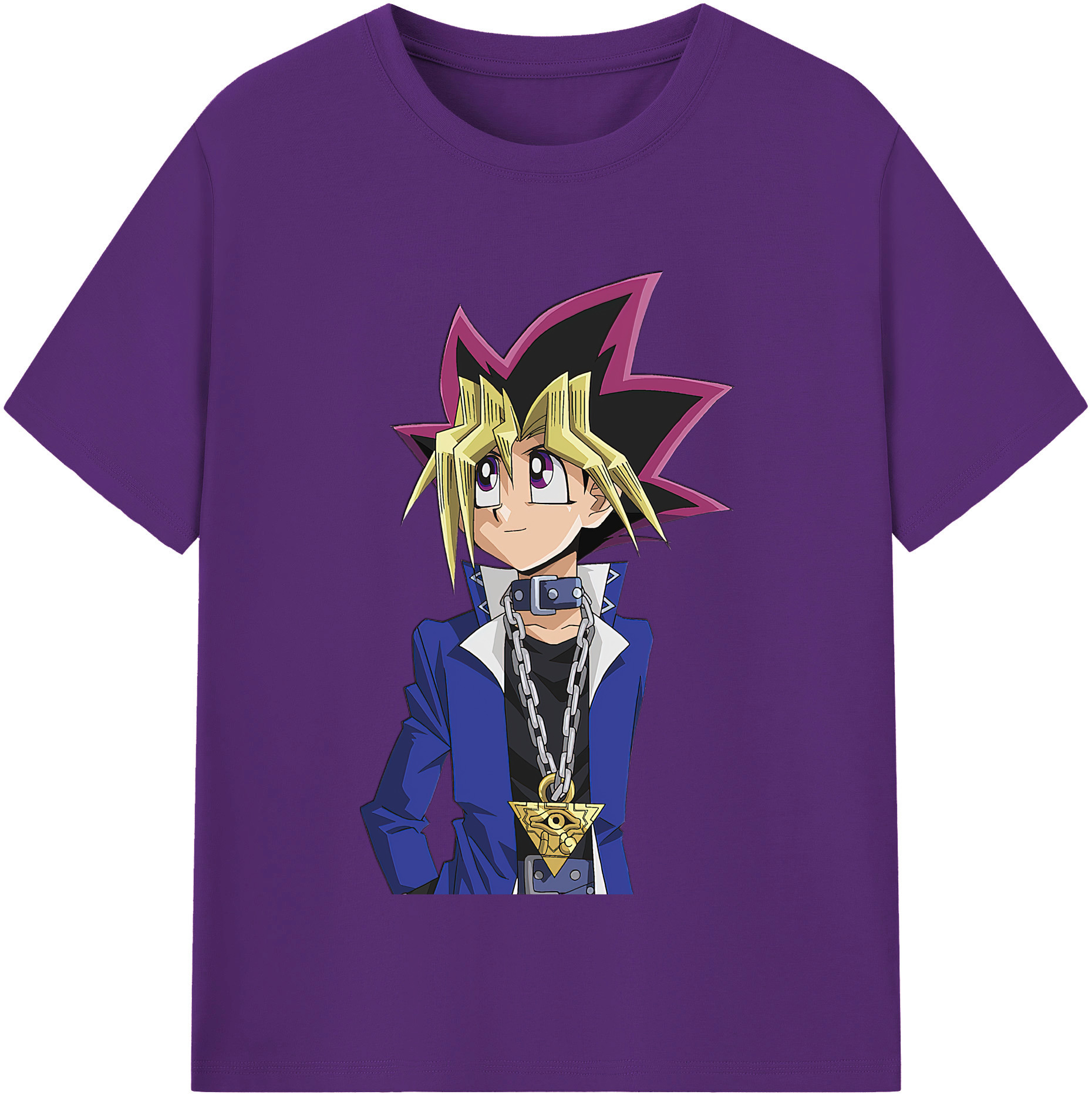 （画像用） 遊☆戯☆王 Yu-Gi-Oh! 綿100％半袖Tシャツ（フロントプリント）