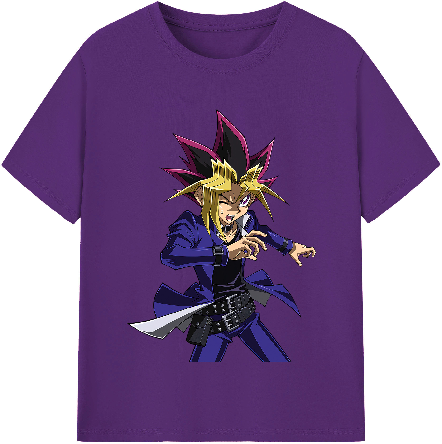 （画像用） 遊☆戯☆王 Yu-Gi-Oh! 綿100％半袖Tシャツ（フロントプリント）