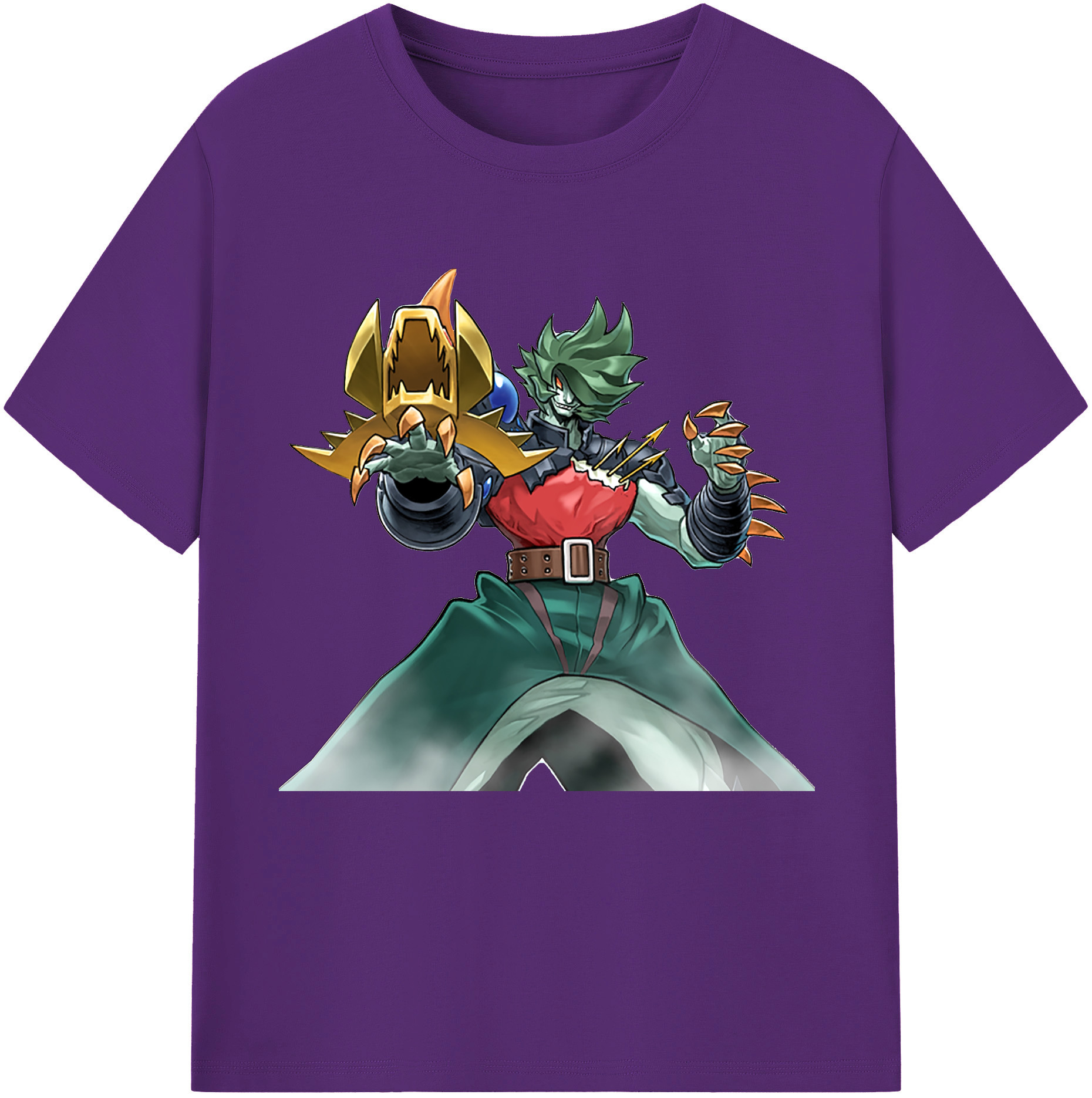 （画像用） 遊☆戯☆王 Yu-Gi-Oh! 綿100％半袖Tシャツ（フロントプリント）