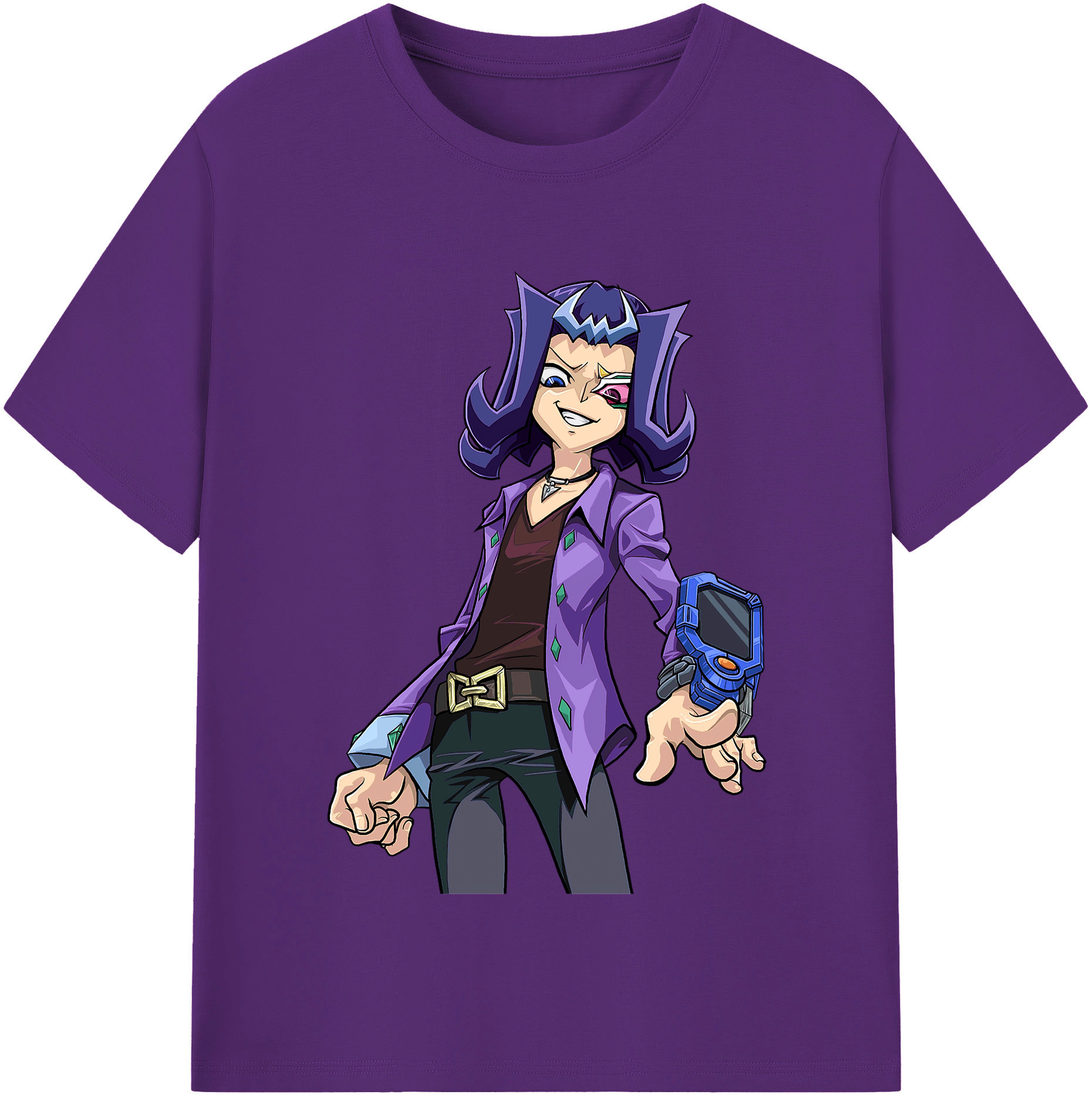 （画像用） 遊☆戯☆王 Yu-Gi-Oh! 綿100％半袖Tシャツ（フロントプリント）