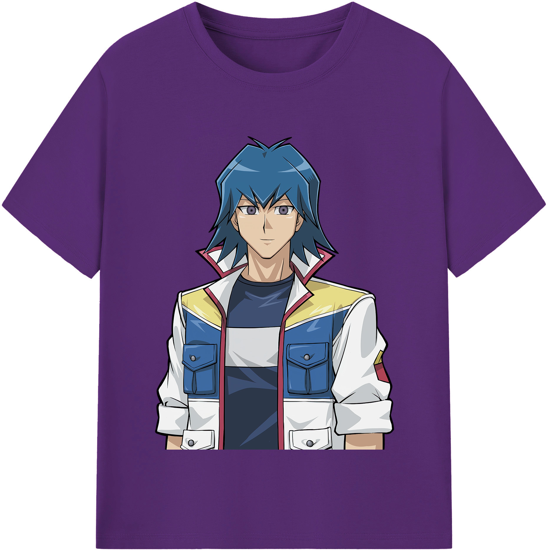 （画像用） 遊☆戯☆王 Yu-Gi-Oh! 綿100％半袖Tシャツ（フロントプリント）