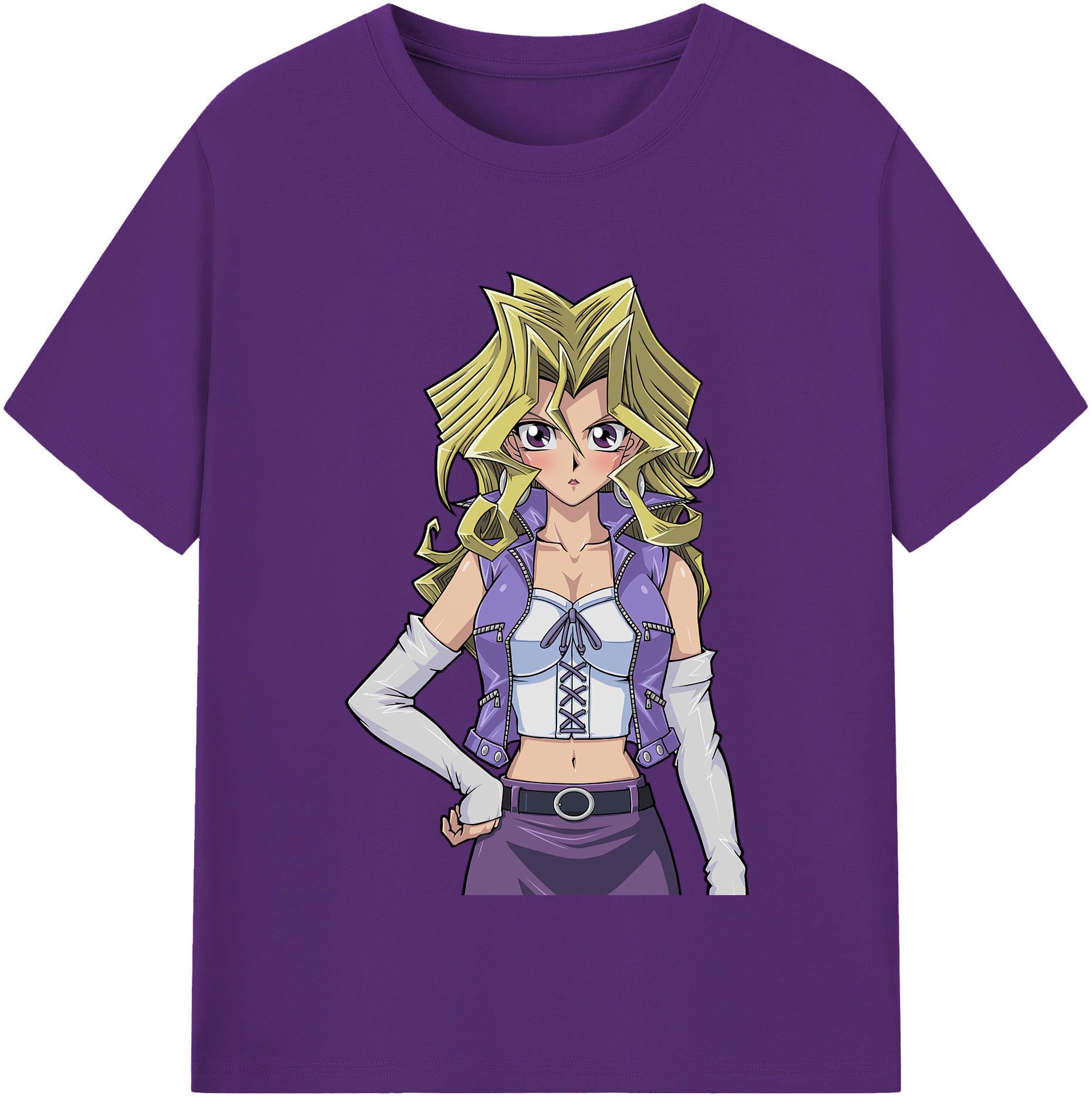 （画像用） 遊☆戯☆王 Yu-Gi-Oh! 綿100％半袖Tシャツ（フロントプリント）