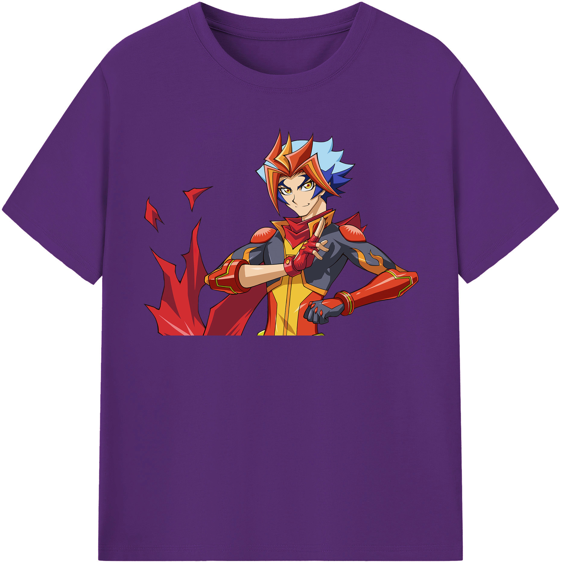 （画像用） 遊☆戯☆王 Yu-Gi-Oh! 綿100％半袖Tシャツ（フロントプリント）