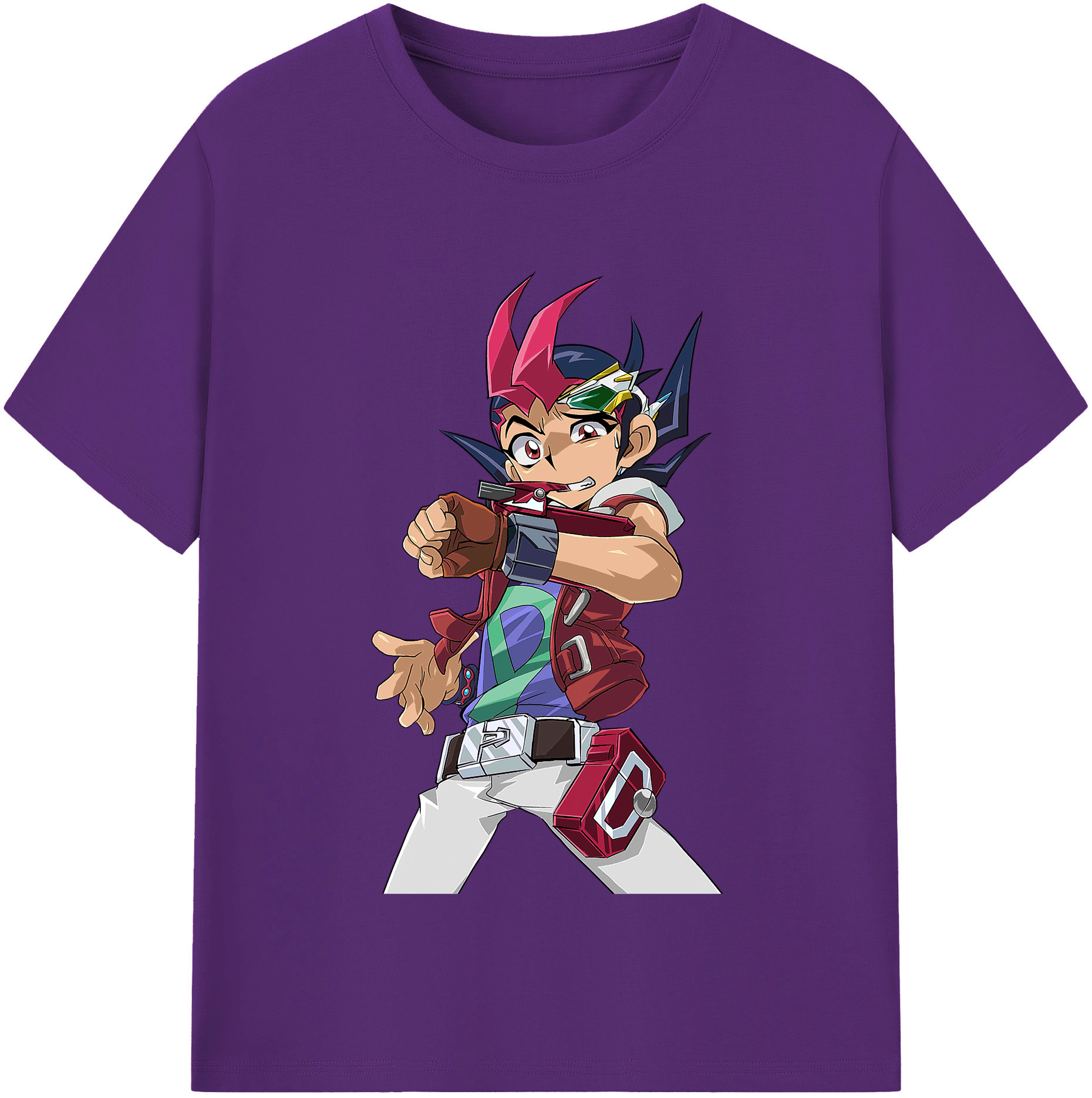 （画像用） 遊☆戯☆王 Yu-Gi-Oh! 綿100％半袖Tシャツ（フロントプリント）