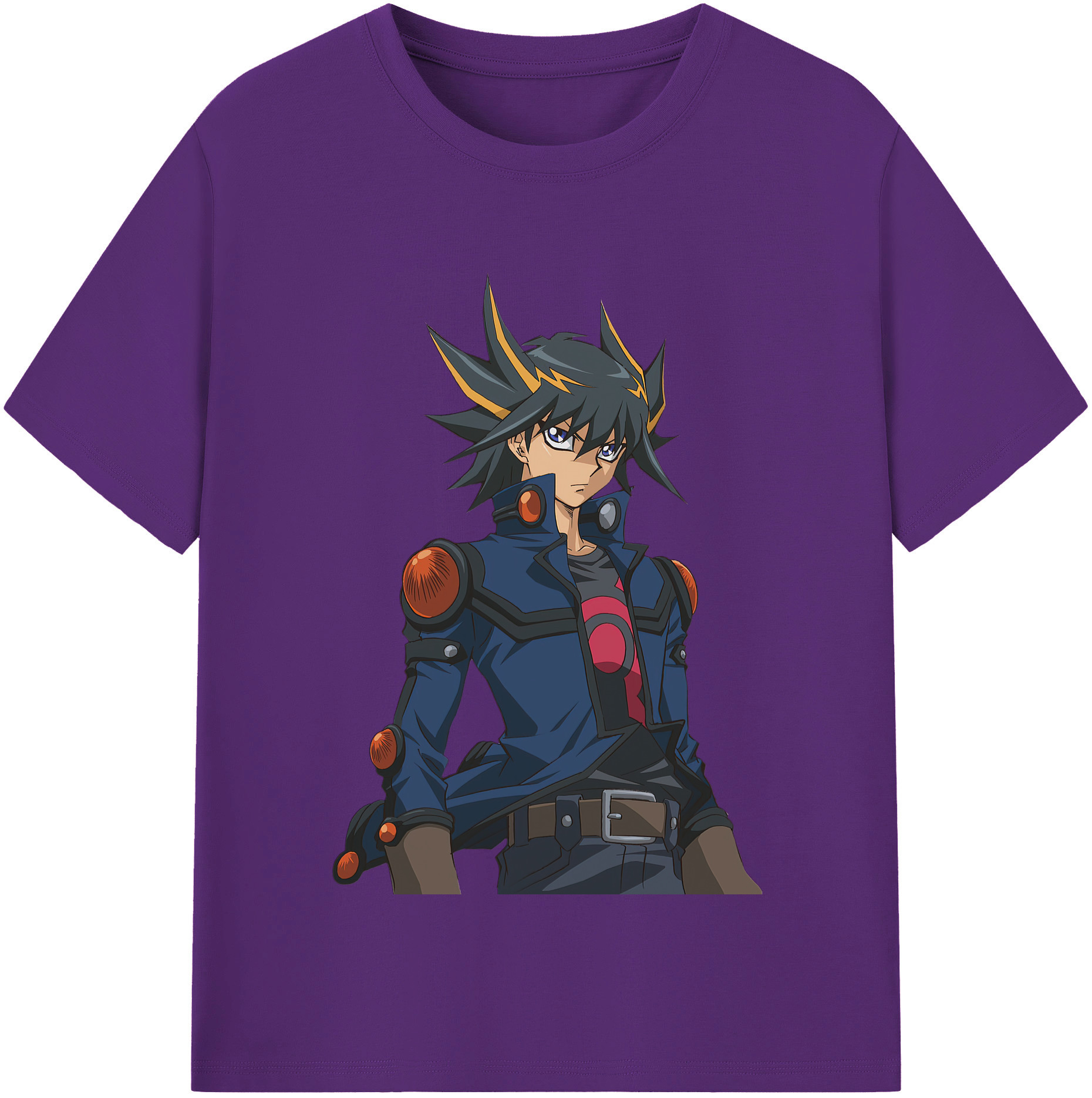 （画像用） 遊☆戯☆王 Yu-Gi-Oh! 綿100％半袖Tシャツ（フロントプリント）