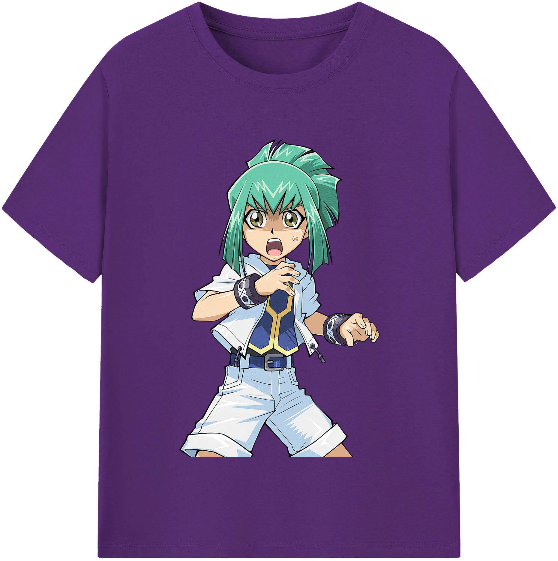 （画像用） 遊☆戯☆王 Yu-Gi-Oh! 綿100％半袖Tシャツ（フロントプリント）