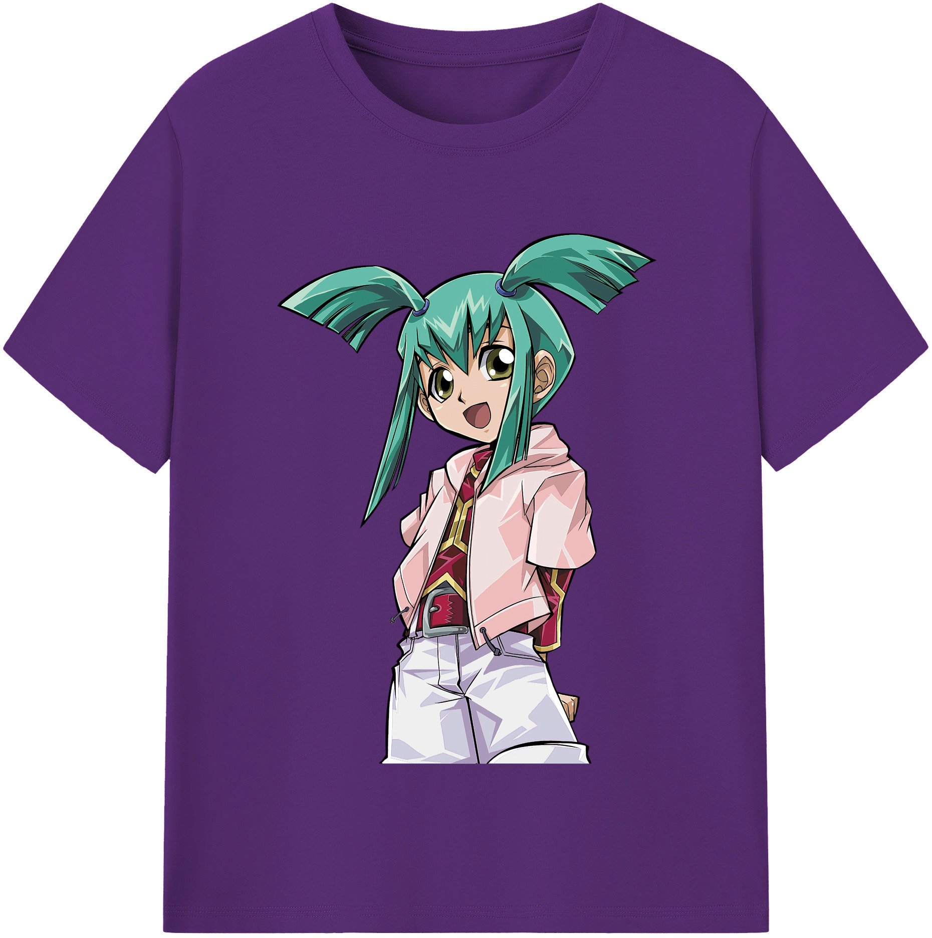 （画像用） 遊☆戯☆王 Yu-Gi-Oh! 綿100％半袖Tシャツ（フロントプリント）