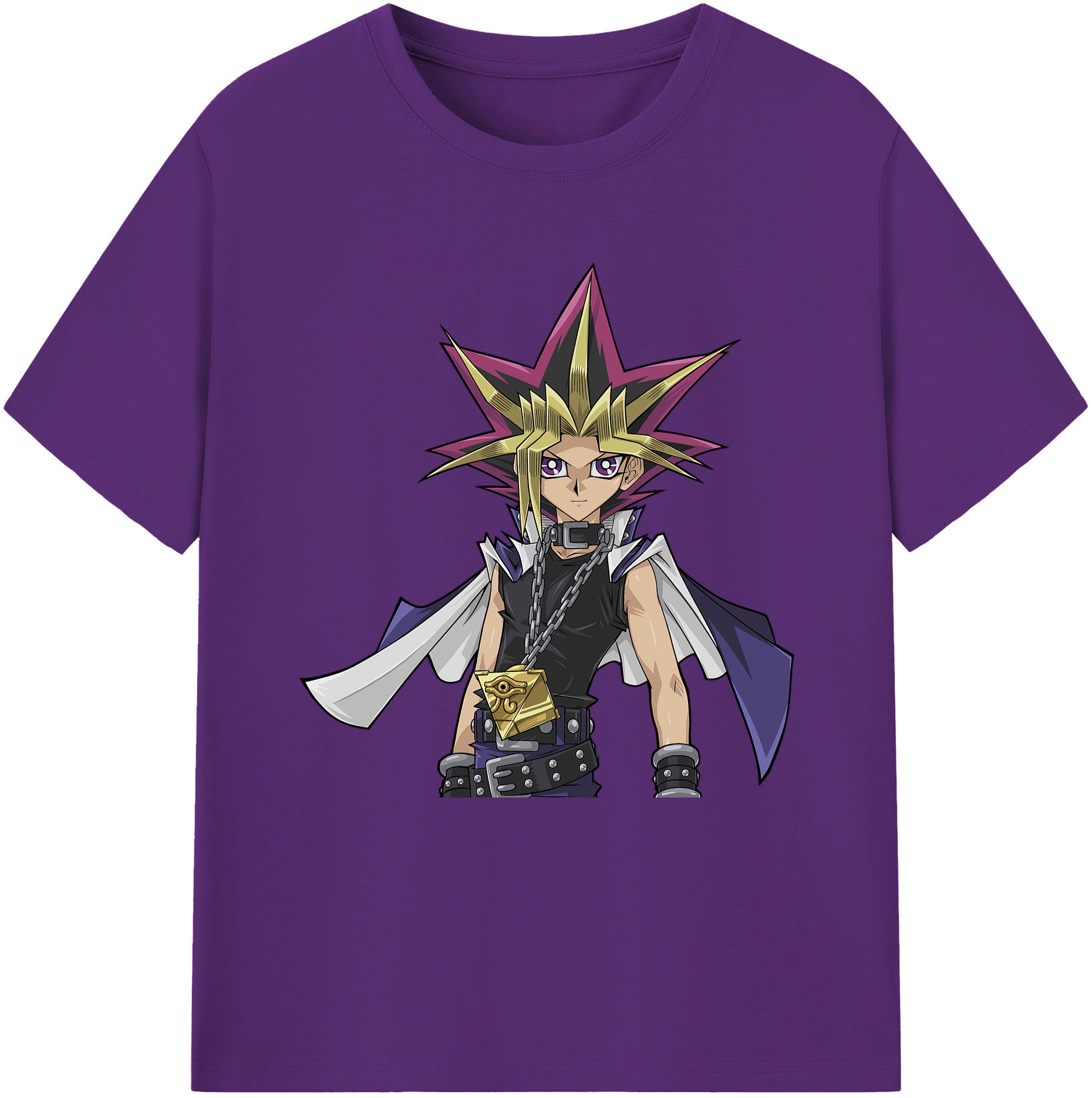 （画像用） 遊☆戯☆王 Yu-Gi-Oh! 綿100％半袖Tシャツ（フロントプリント）