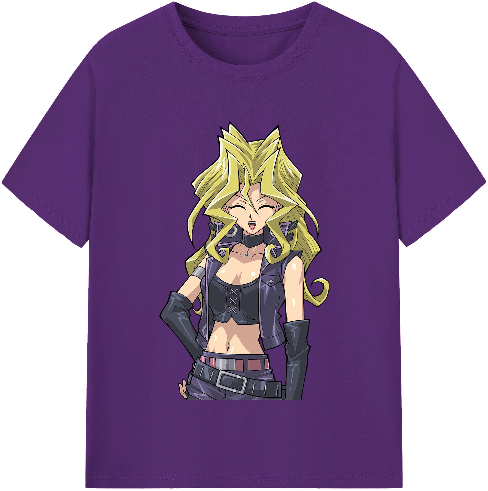 （画像用） 遊☆戯☆王 Yu-Gi-Oh! 綿100％半袖Tシャツ（フロントプリント）