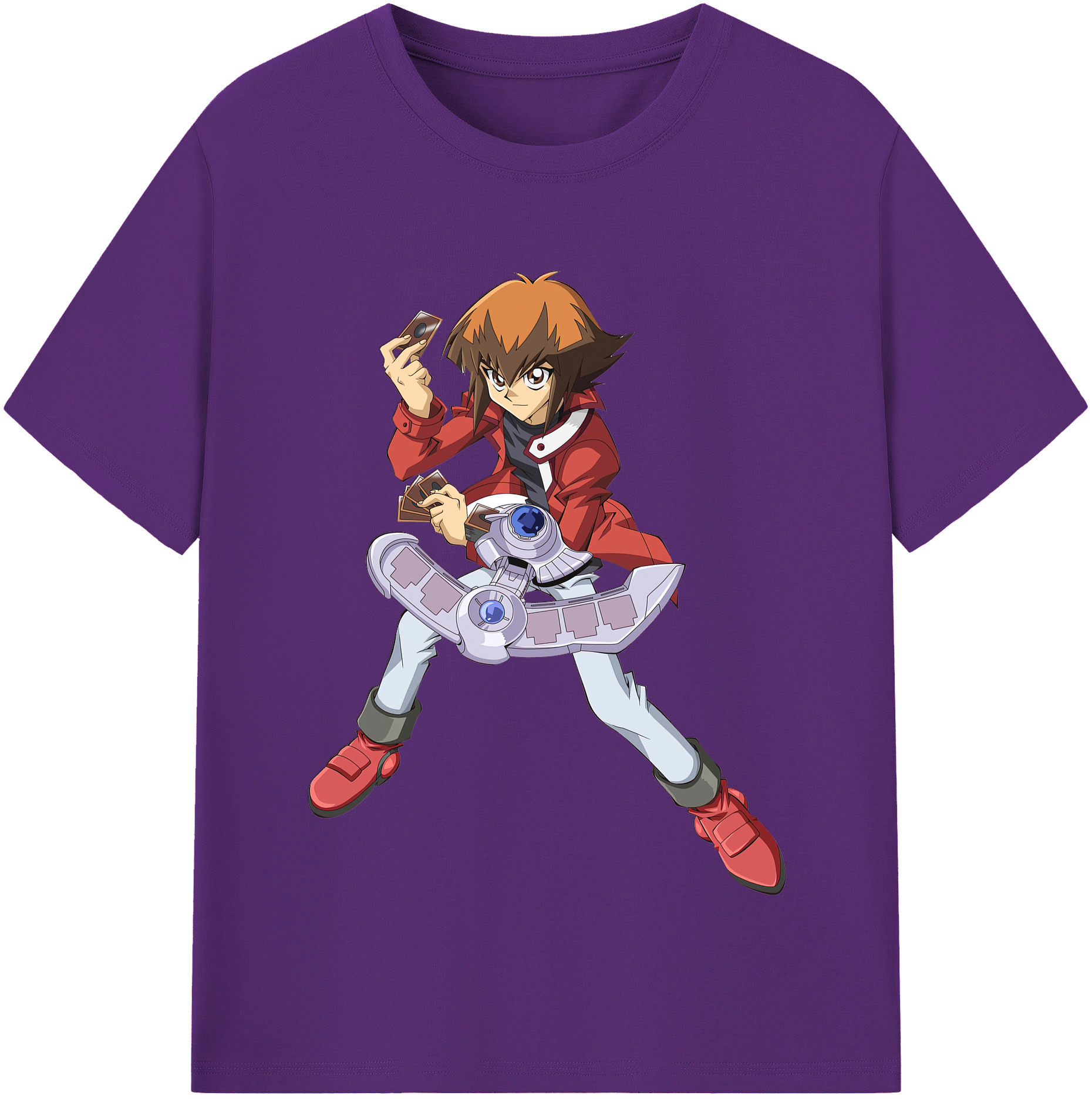 （画像用） 遊☆戯☆王 Yu-Gi-Oh! 綿100％半袖Tシャツ（フロントプリント）