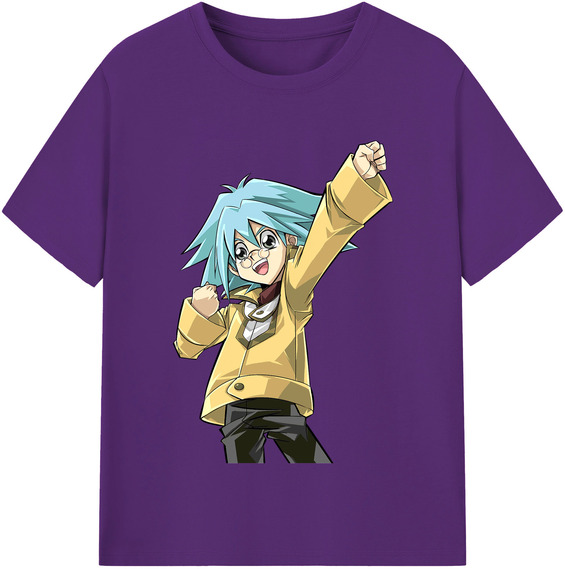 （画像用） 遊☆戯☆王 Yu-Gi-Oh! 綿100％半袖Tシャツ（フロントプリント）