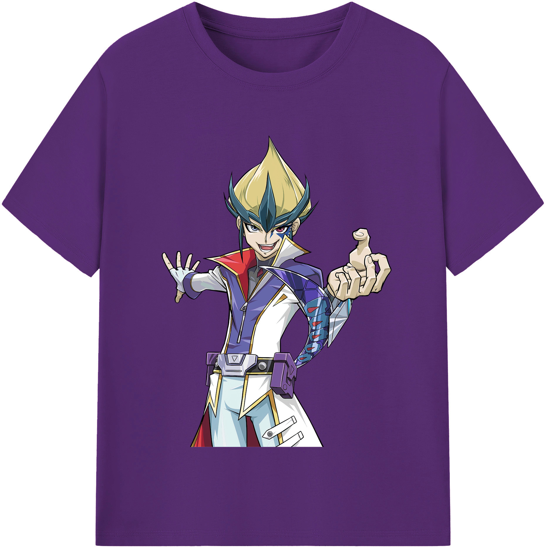 （画像用） 遊☆戯☆王 Yu-Gi-Oh! 綿100％半袖Tシャツ（フロントプリント）