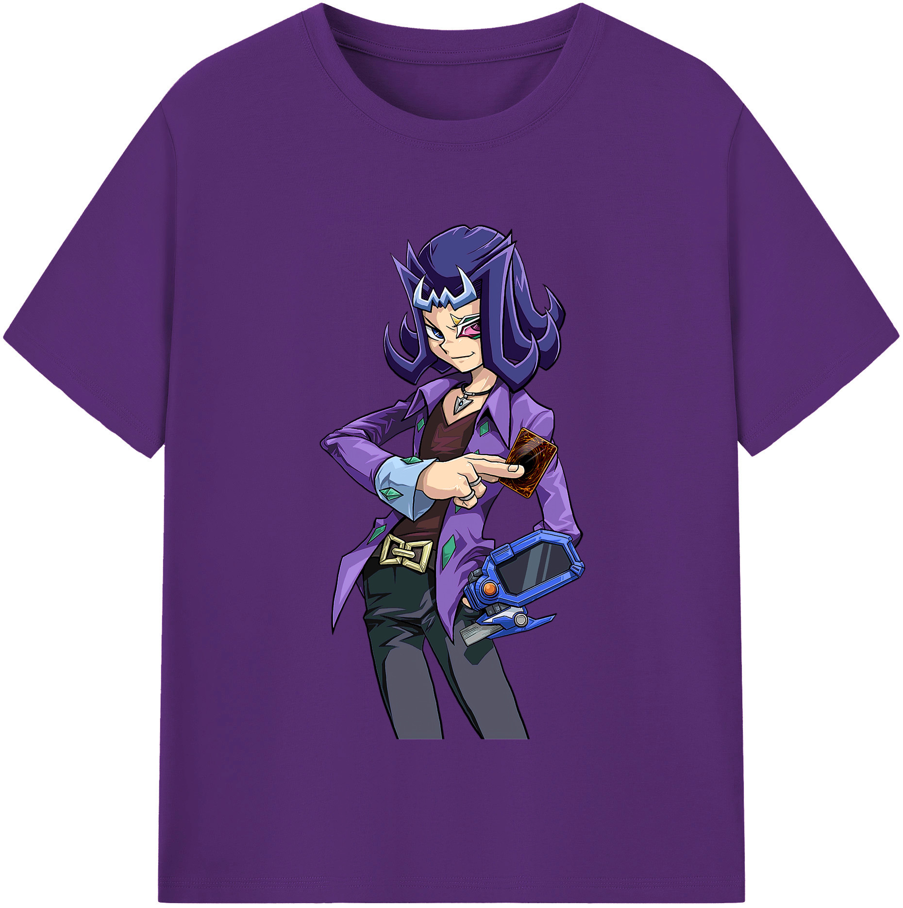 （画像用） 遊☆戯☆王 Yu-Gi-Oh! 綿100％半袖Tシャツ（フロントプリント）