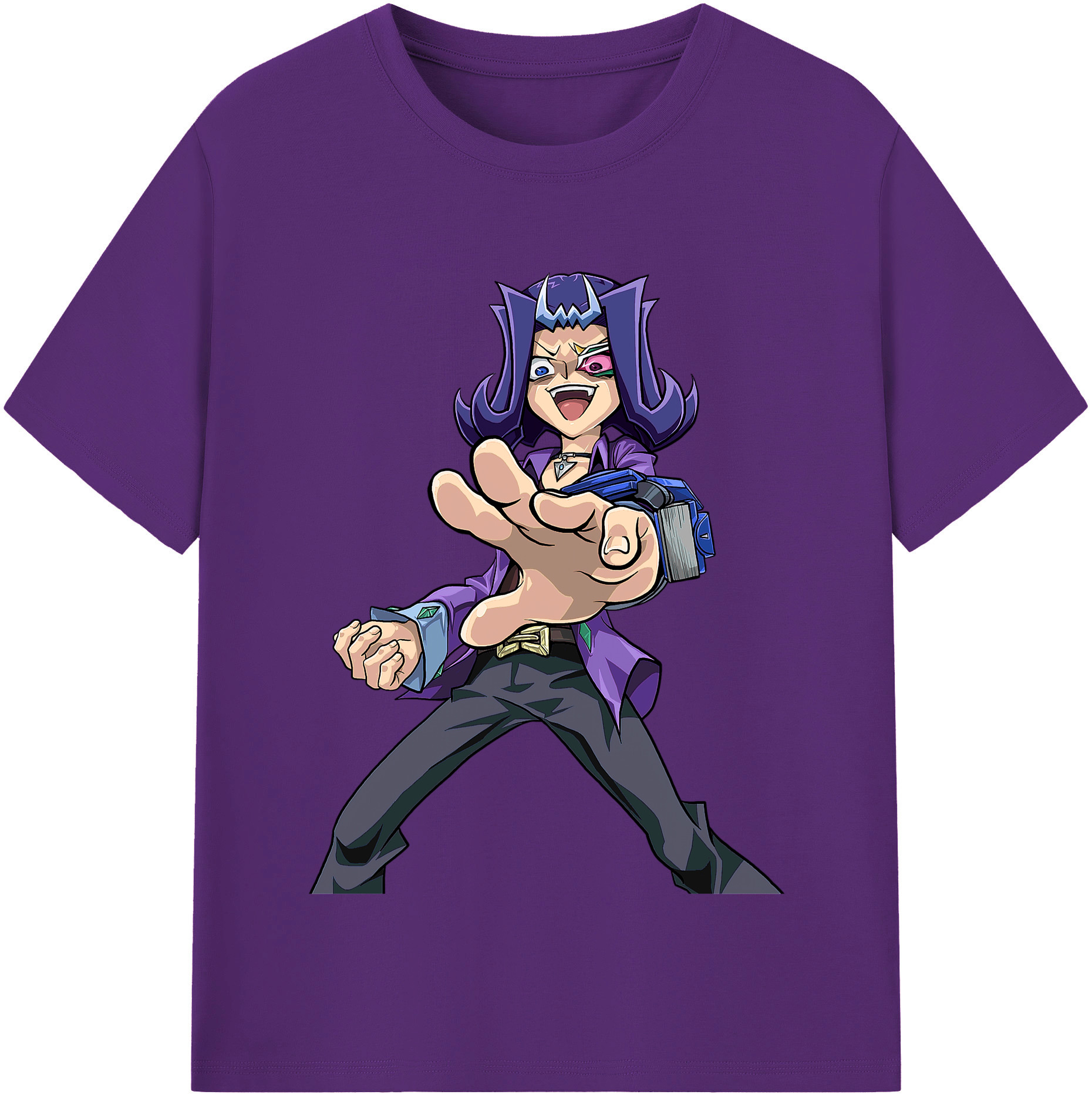 （画像用） 遊☆戯☆王 Yu-Gi-Oh! 綿100％半袖Tシャツ（フロントプリント）
