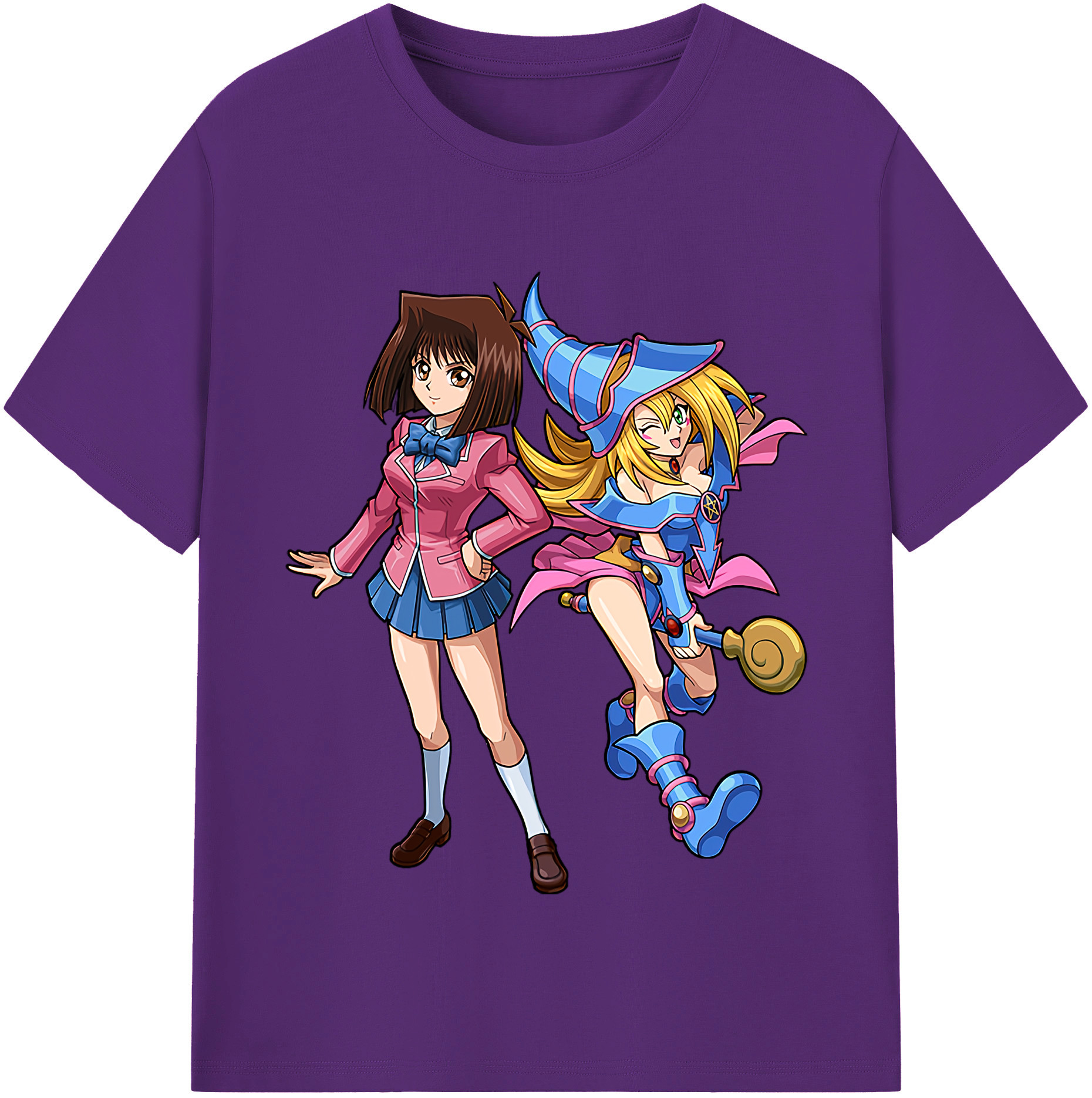 （画像用） 遊☆戯☆王 Yu-Gi-Oh! 綿100％半袖Tシャツ（フロントプリント）