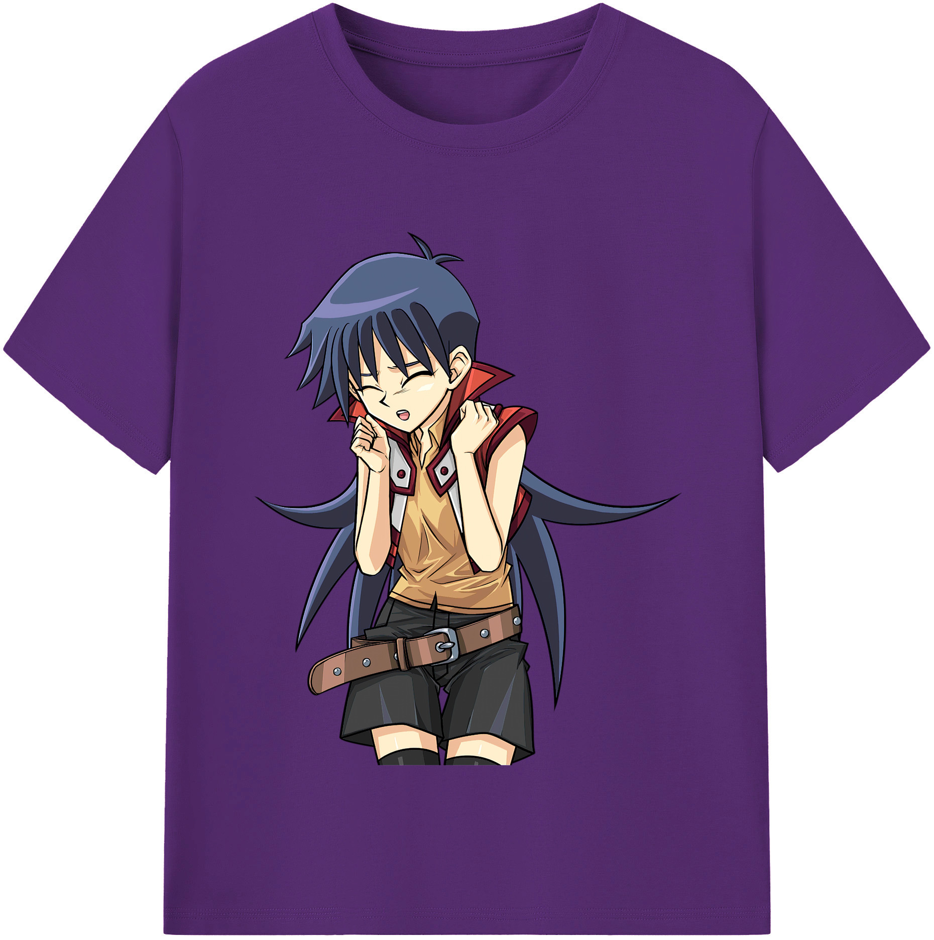 （画像用） 遊☆戯☆王 Yu-Gi-Oh! 綿100％半袖Tシャツ（フロントプリント）