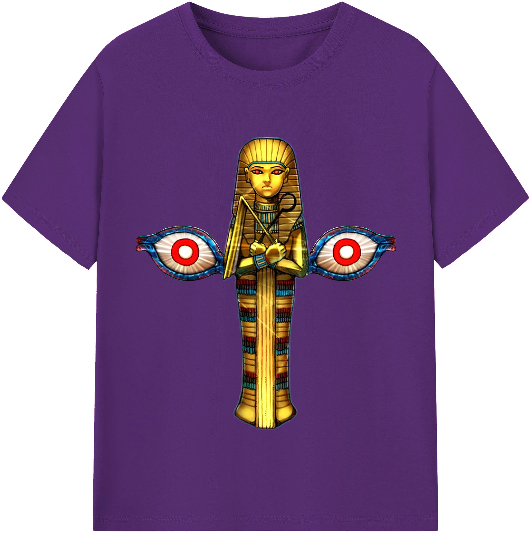 （画像用） 遊☆戯☆王 Yu-Gi-Oh! 綿100％半袖Tシャツ（フロントプリント）