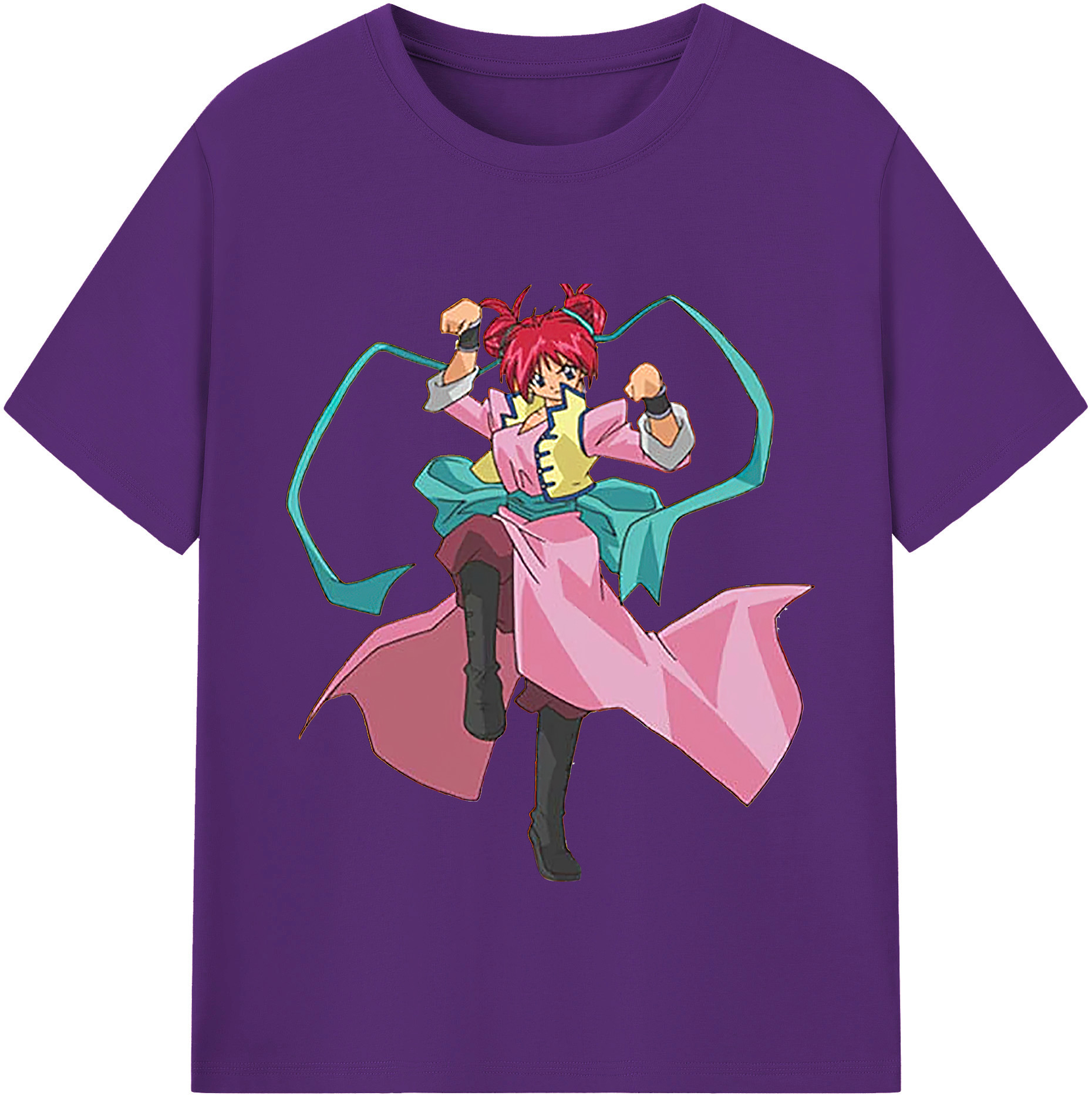 （画像用） 遊☆戯☆王 Yu-Gi-Oh! 綿100％半袖Tシャツ（フロントプリント）