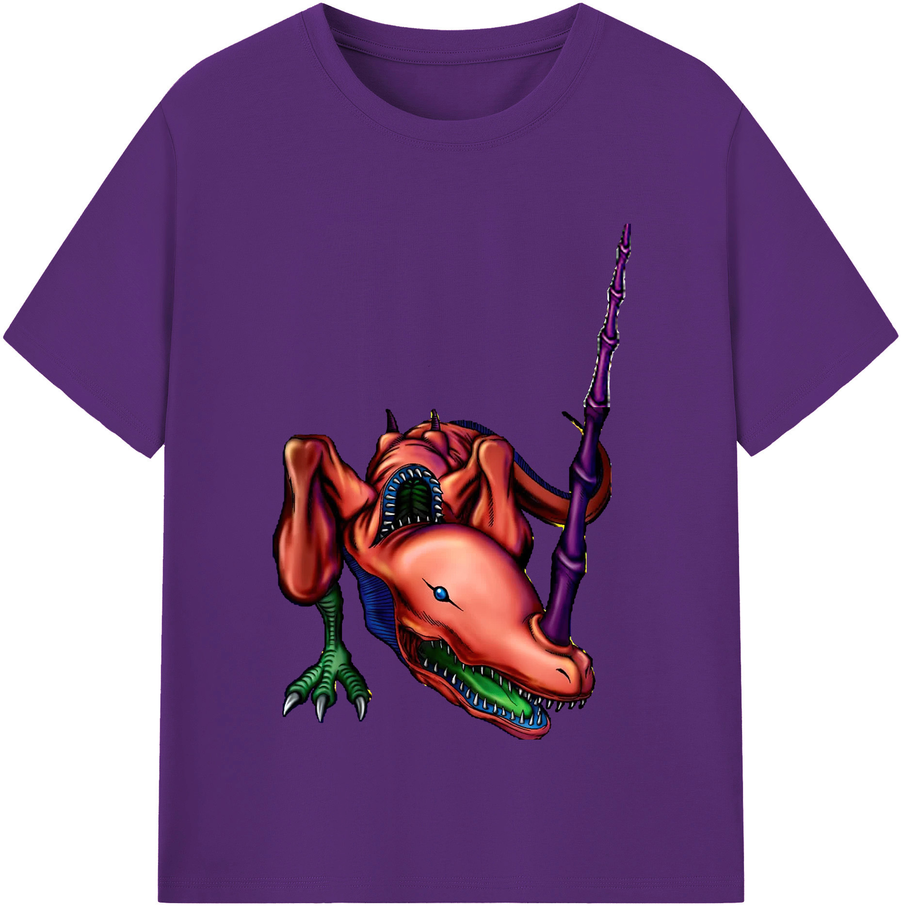（画像用） 遊☆戯☆王 Yu-Gi-Oh! 綿100％半袖Tシャツ（フロントプリント）