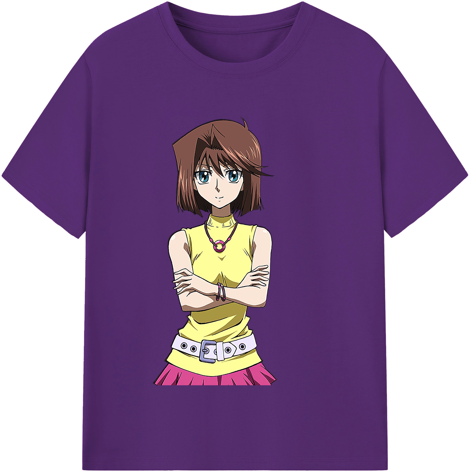 （画像用） 遊☆戯☆王 Yu-Gi-Oh! 綿100％半袖Tシャツ（フロントプリント）