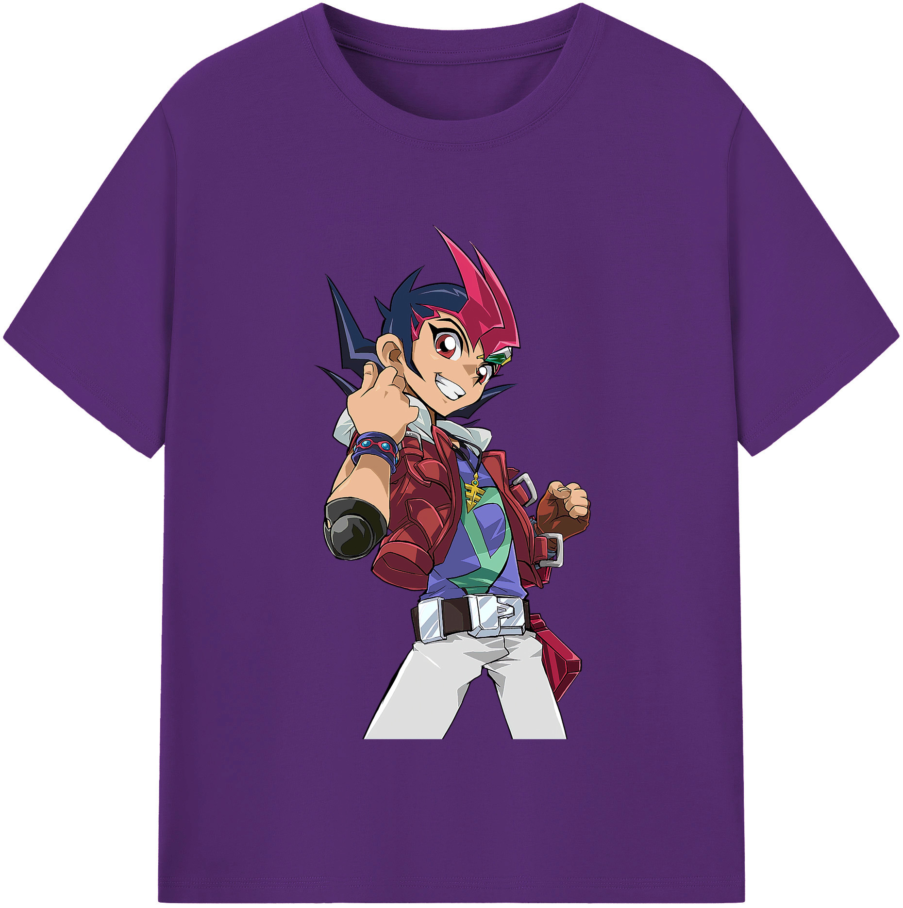 （画像用） 遊☆戯☆王 Yu-Gi-Oh! 綿100％半袖Tシャツ（フロントプリント）