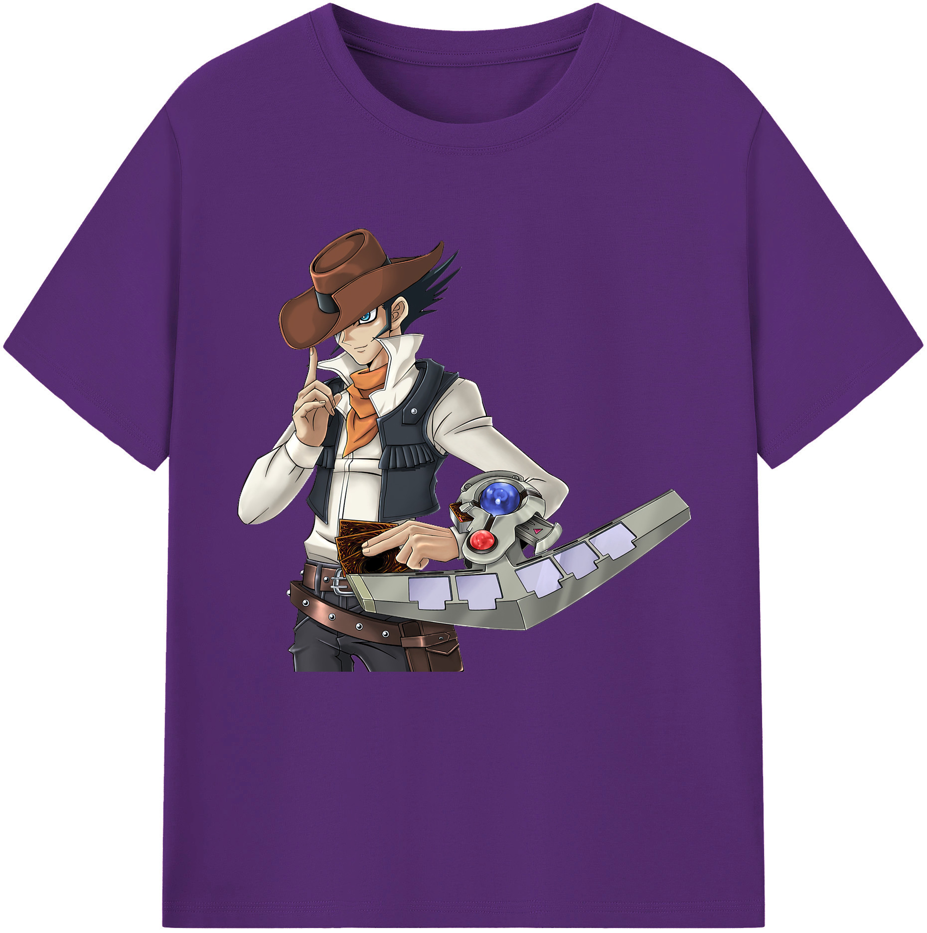 （画像用） 遊☆戯☆王 Yu-Gi-Oh! 綿100％半袖Tシャツ（フロントプリント）