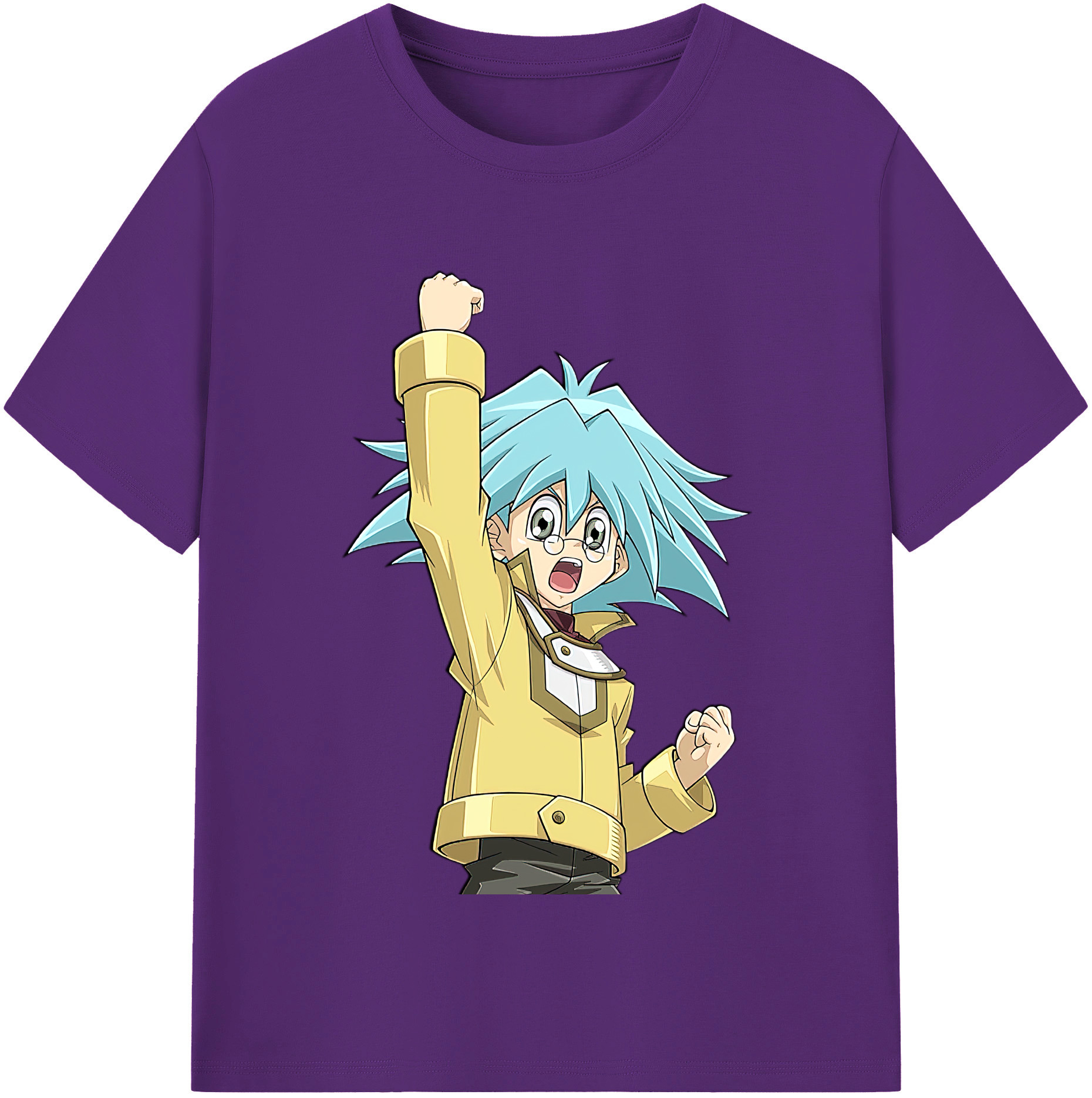 （画像用） 遊☆戯☆王 Yu-Gi-Oh! 綿100％半袖Tシャツ（フロントプリント）
