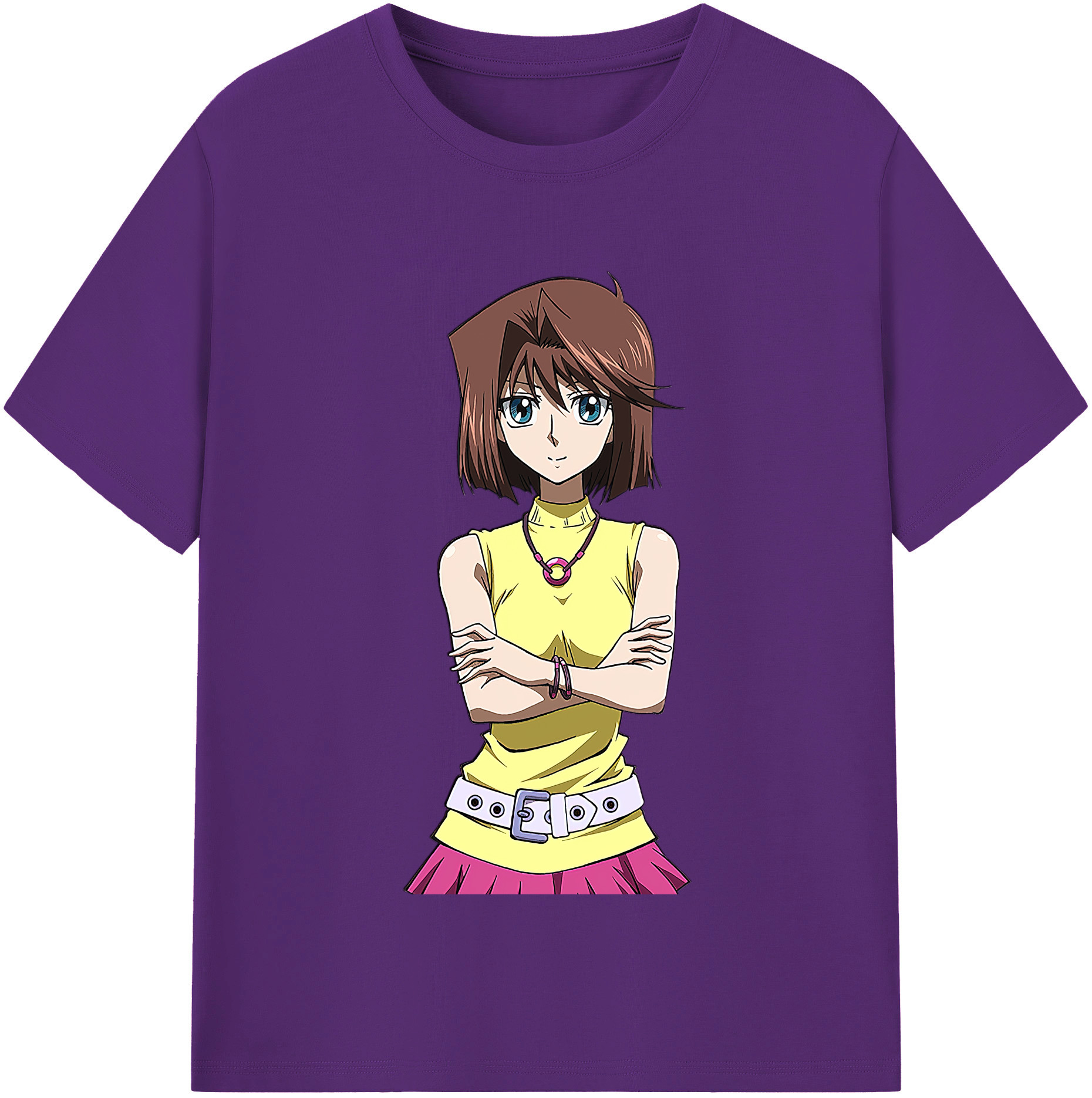 （画像用） 遊☆戯☆王 Yu-Gi-Oh! 綿100％半袖Tシャツ（フロントプリント）