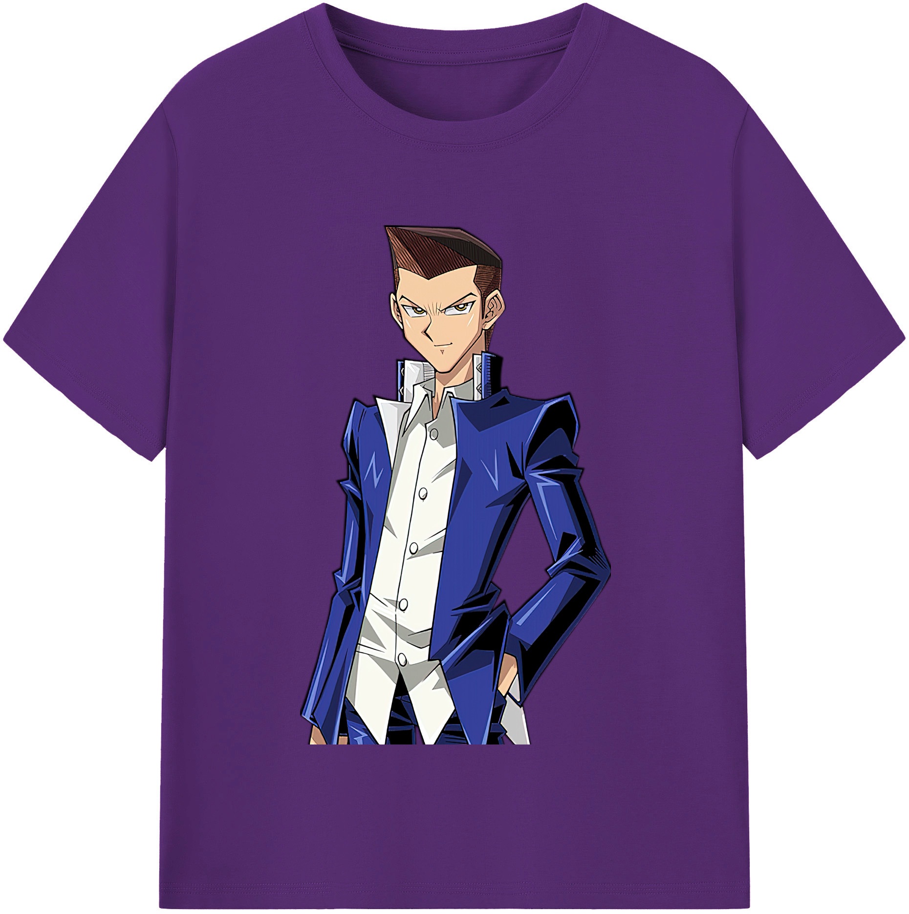 （画像用） 遊☆戯☆王 Yu-Gi-Oh! 綿100％半袖Tシャツ（フロントプリント）