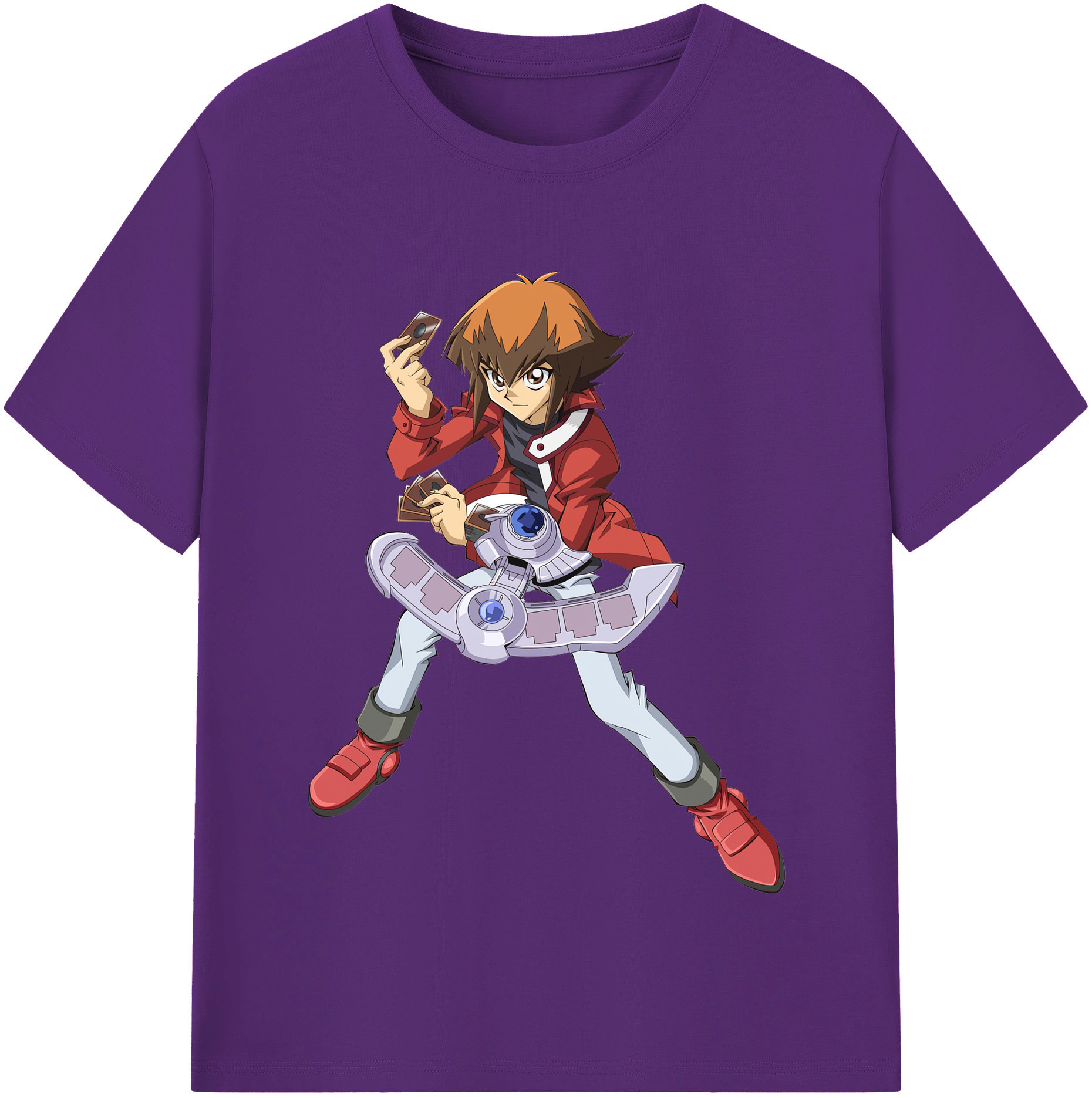 （画像用） 遊☆戯☆王 Yu-Gi-Oh! 綿100％半袖Tシャツ（フロントプリント）