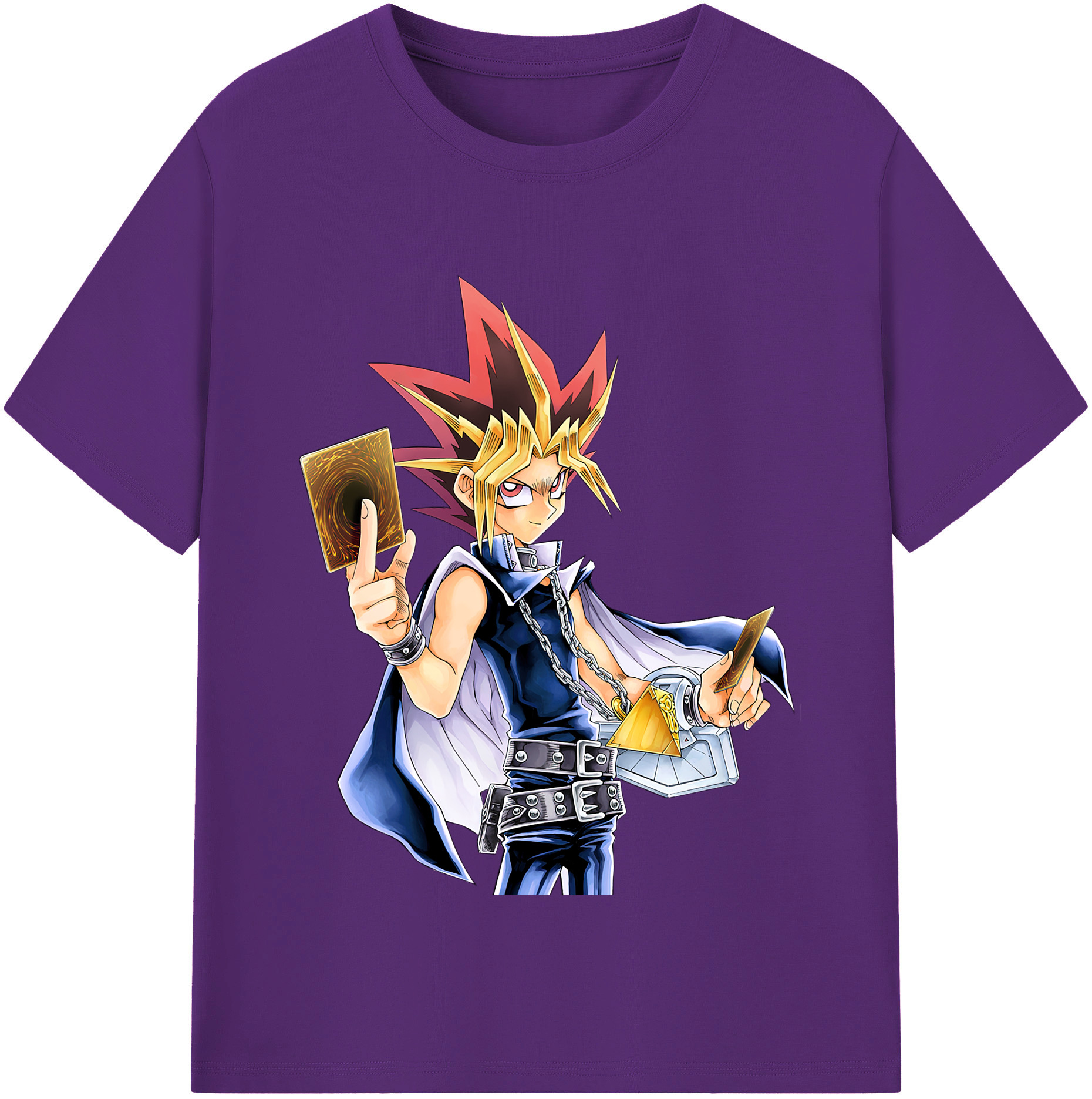 （画像用） 遊☆戯☆王 Yu-Gi-Oh! 綿100％半袖Tシャツ（フロントプリント）