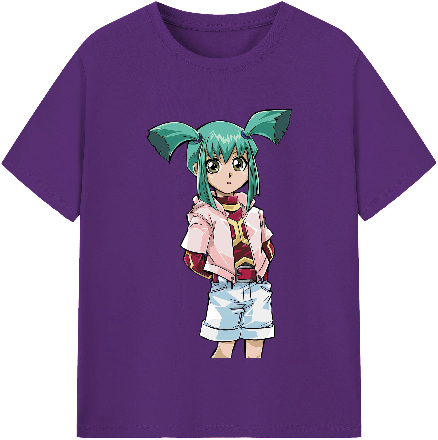 （画像用） 遊☆戯☆王 Yu-Gi-Oh! 綿100％半袖Tシャツ（フロントプリント）