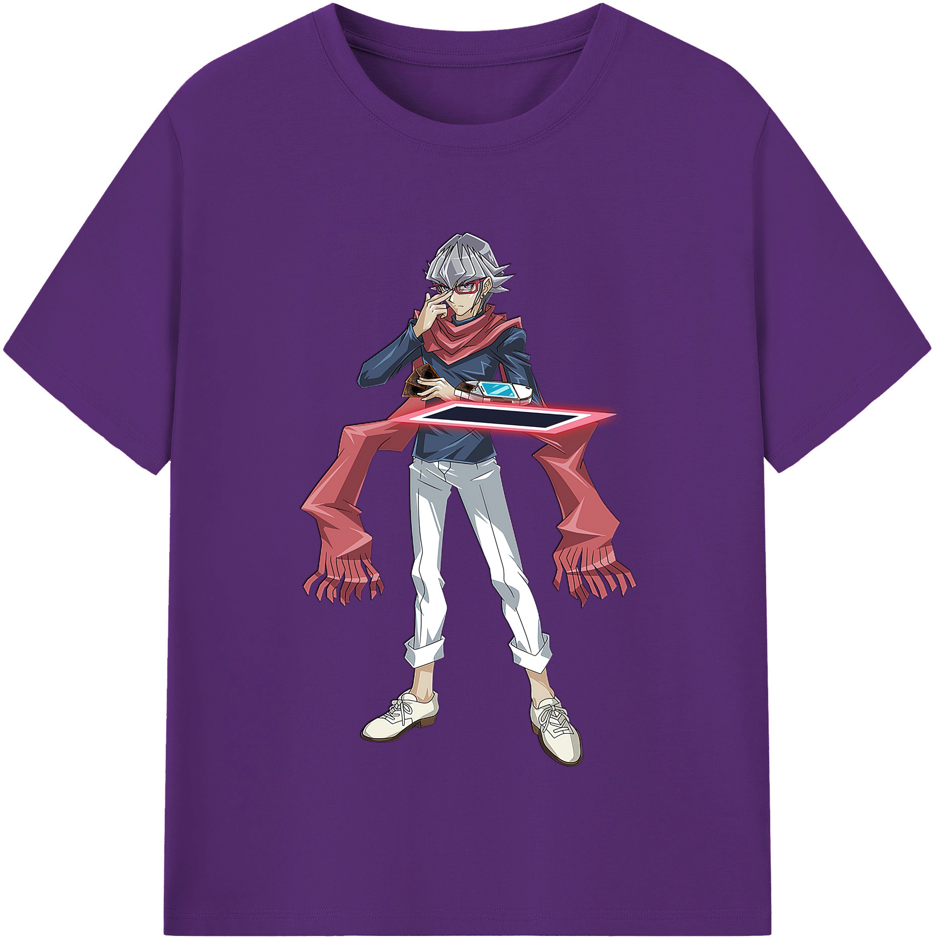 （画像用） 遊☆戯☆王 Yu-Gi-Oh! 綿100％半袖Tシャツ（フロントプリント）