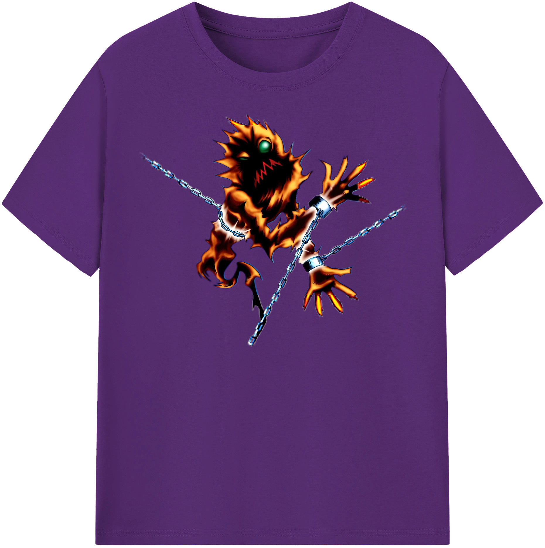 （画像用） 遊☆戯☆王 Yu-Gi-Oh! 綿100％半袖Tシャツ（フロントプリント）