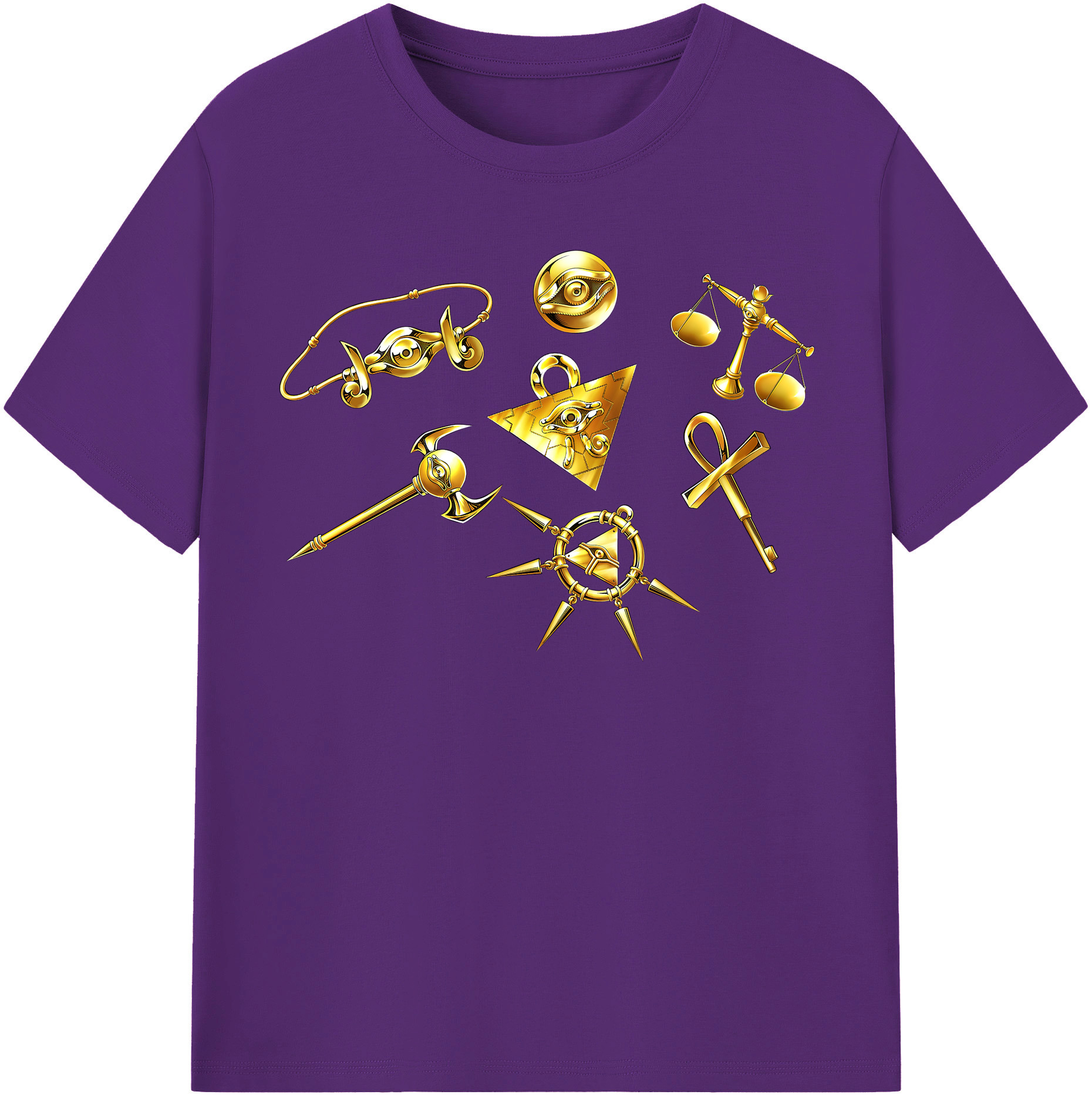（画像用） 遊☆戯☆王 Yu-Gi-Oh! 綿100％半袖Tシャツ（フロントプリント）