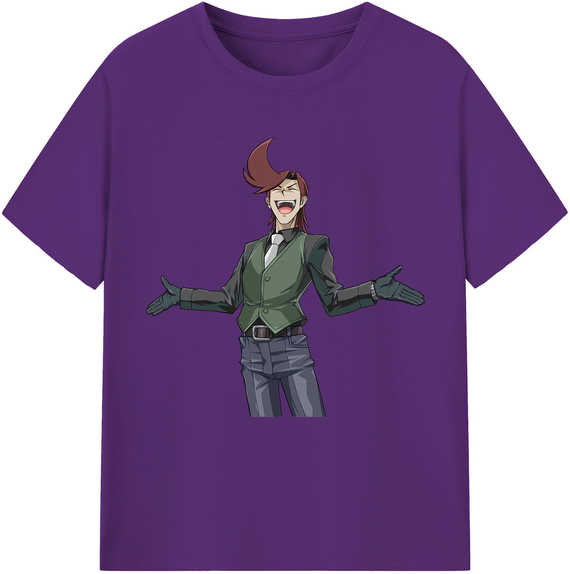 （画像用） 遊☆戯☆王 Yu-Gi-Oh! 綿100％半袖Tシャツ（フロントプリント）