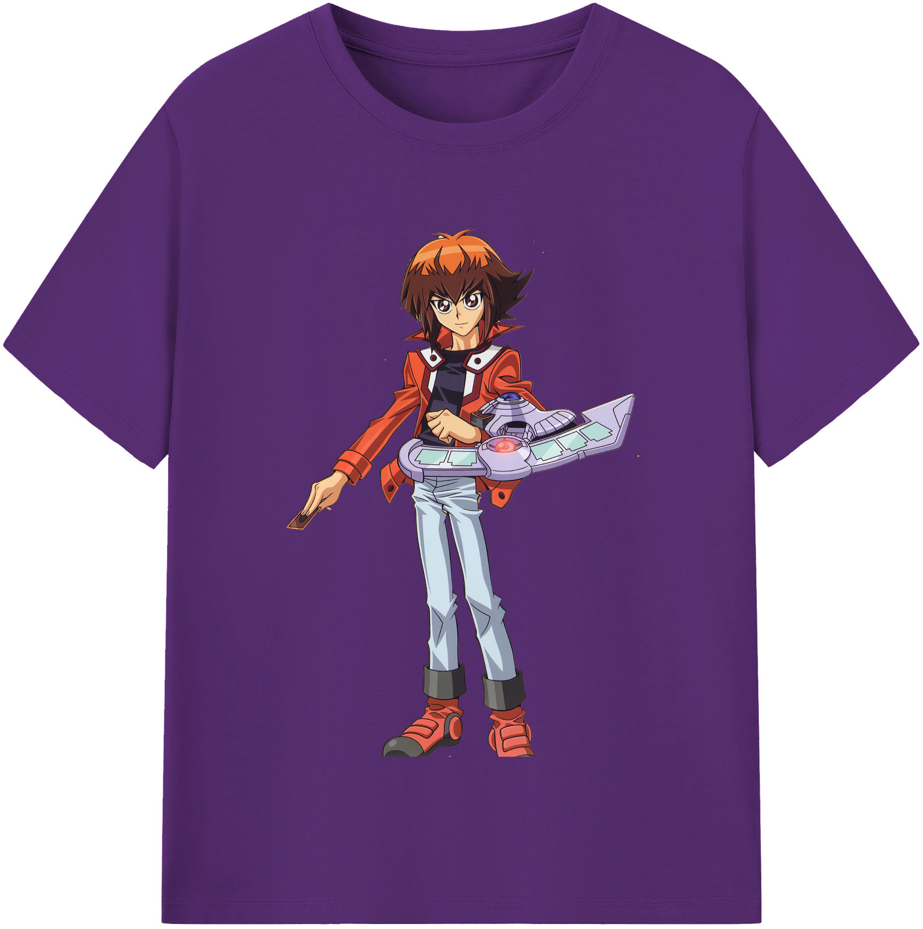 （画像用） 遊☆戯☆王 Yu-Gi-Oh! 綿100％半袖Tシャツ（フロントプリント）
