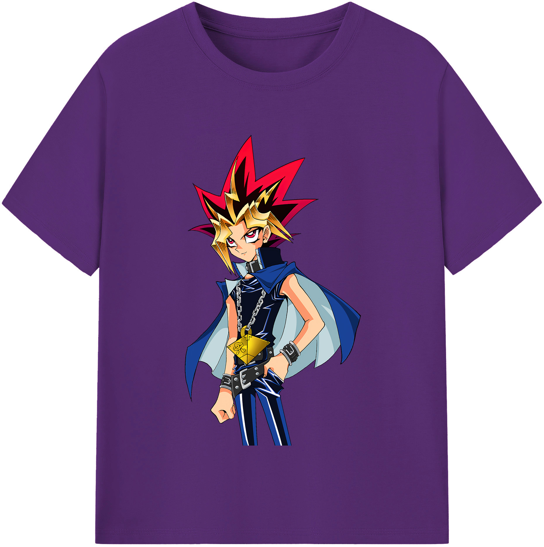 （画像用） 遊☆戯☆王 Yu-Gi-Oh! 綿100％半袖Tシャツ（フロントプリント）
