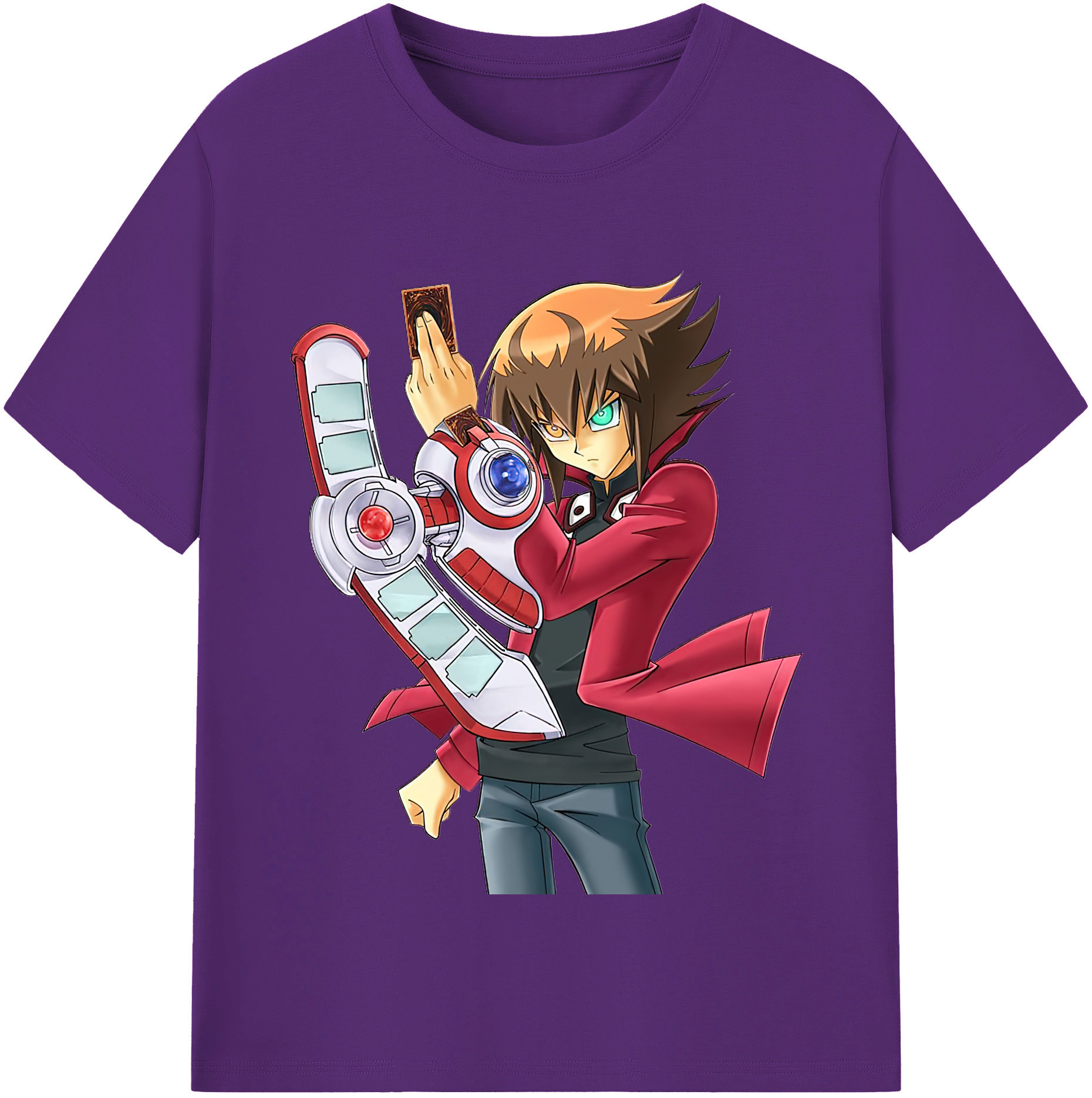 （画像用） 遊☆戯☆王 Yu-Gi-Oh! 綿100％半袖Tシャツ（フロントプリント）