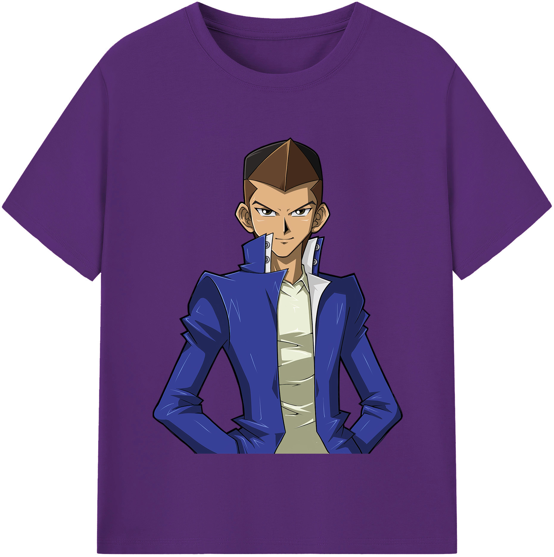 （画像用） 遊☆戯☆王 Yu-Gi-Oh! 綿100％半袖Tシャツ（フロントプリント）
