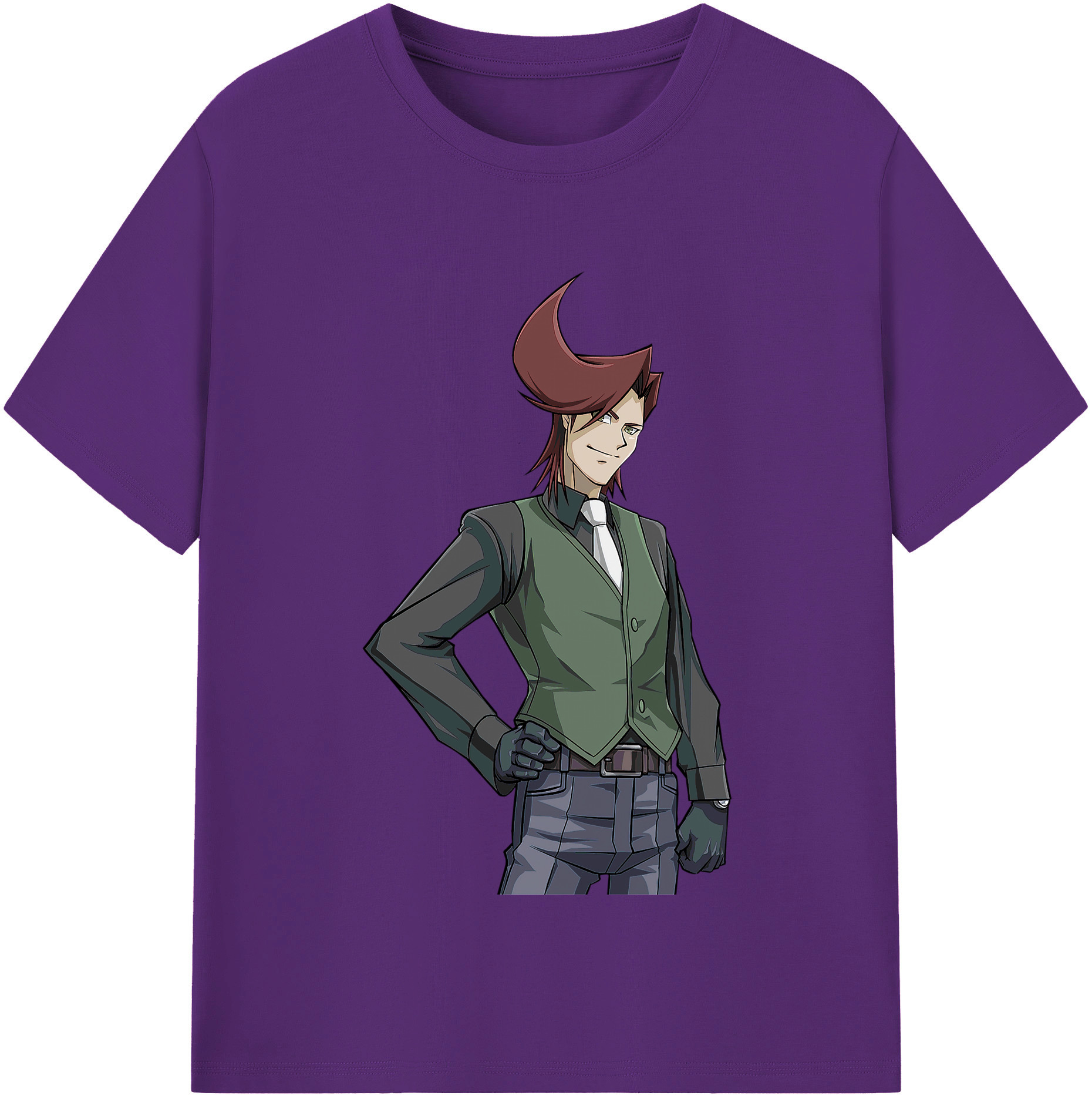 （画像用） 遊☆戯☆王 Yu-Gi-Oh! 綿100％半袖Tシャツ（フロントプリント）