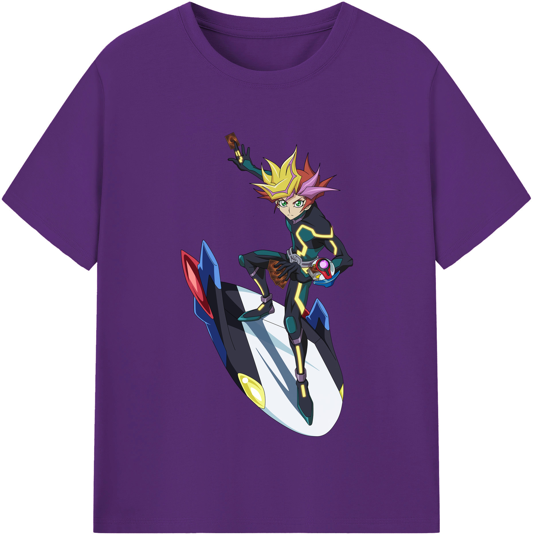（画像用） 遊☆戯☆王 Yu-Gi-Oh! 綿100％半袖Tシャツ（フロントプリント）